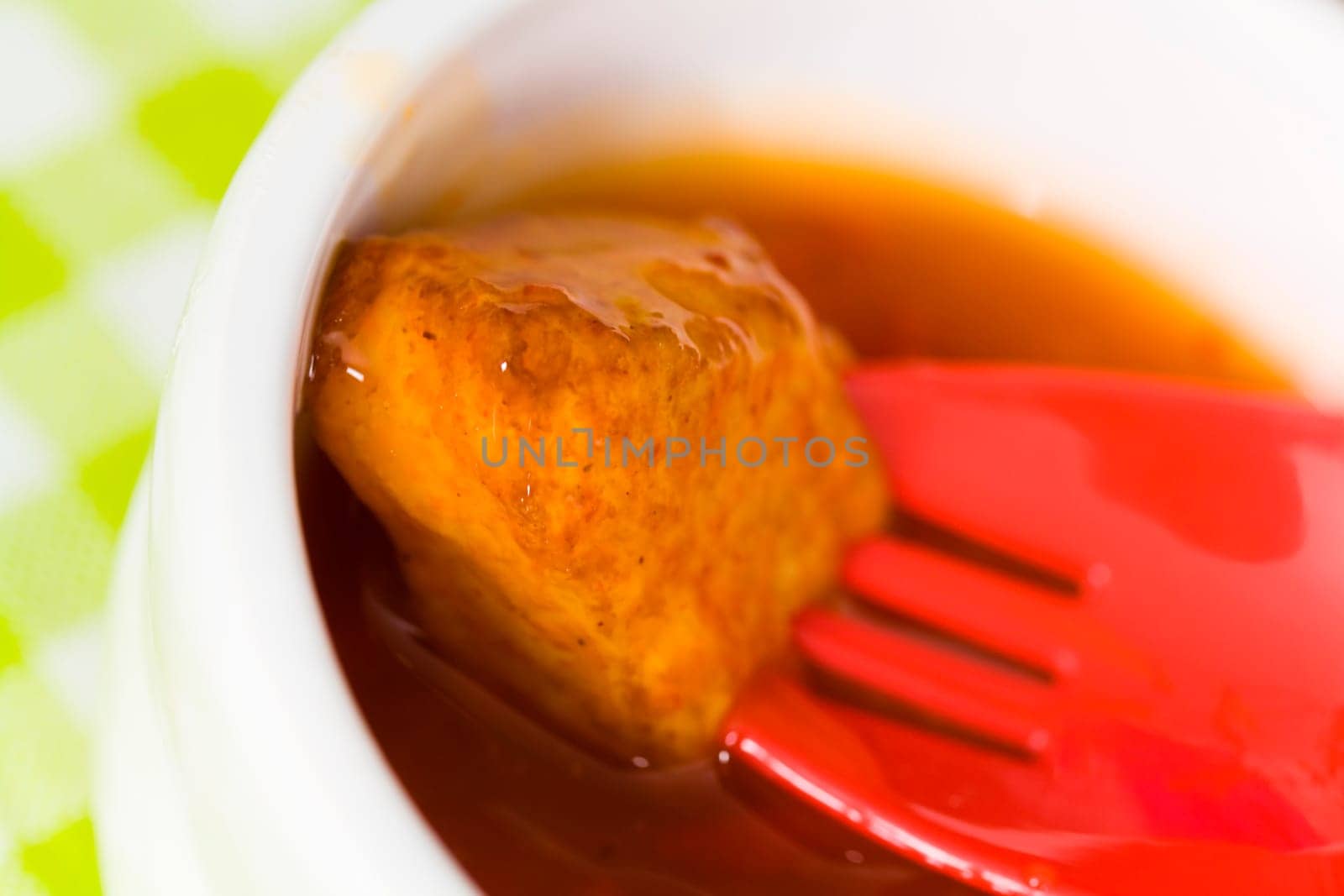 Chicken with chili sauce