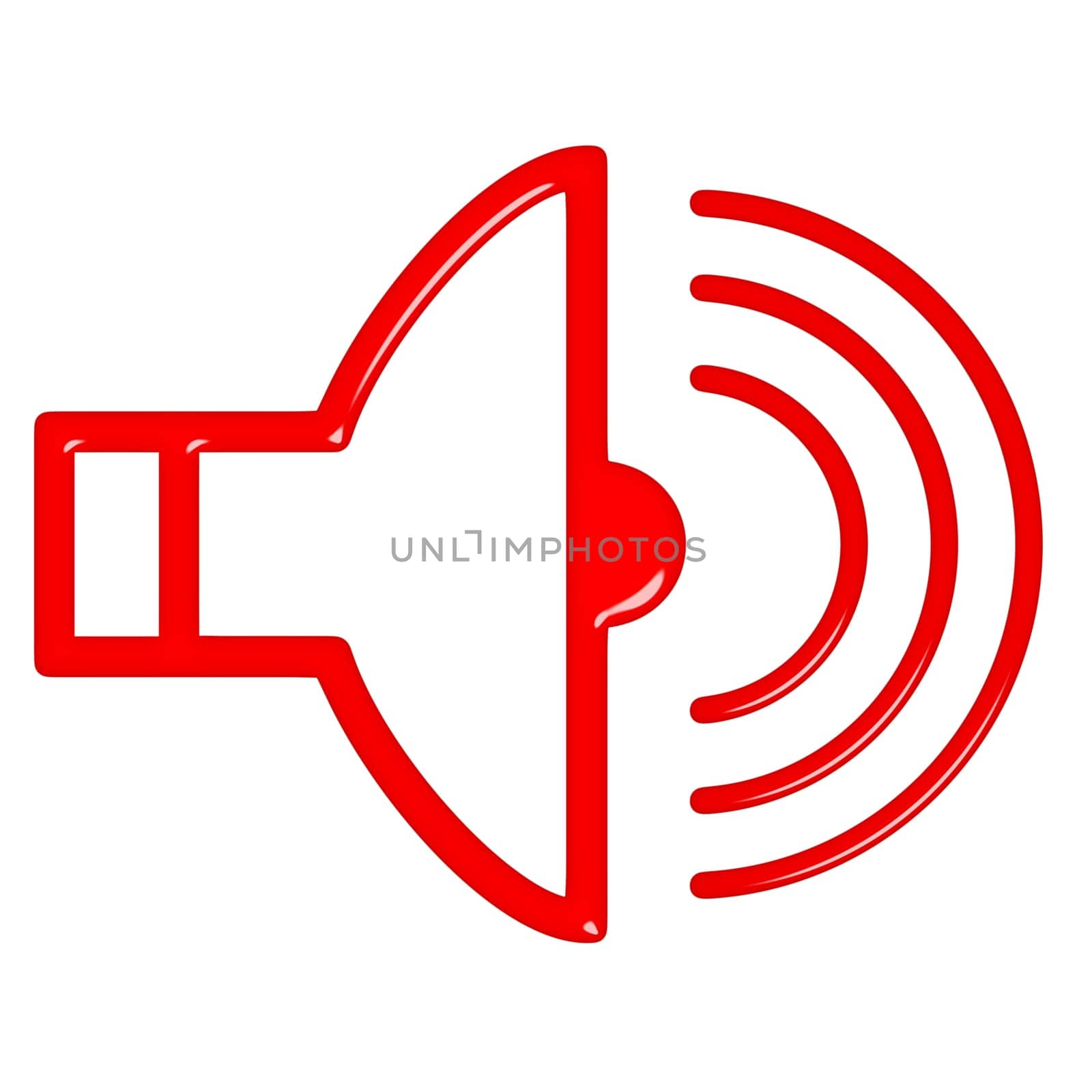 3D Megaphone