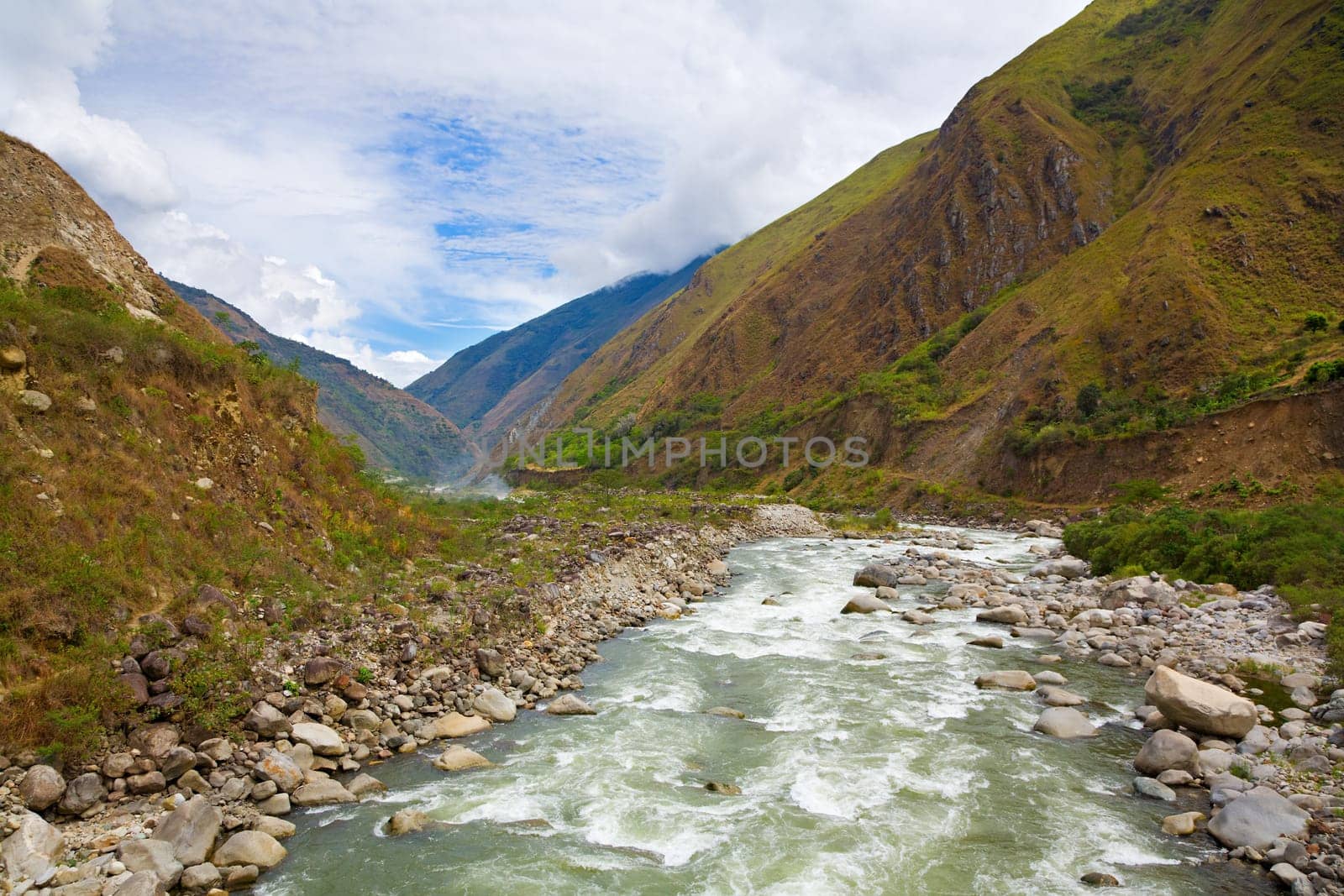 River in the Andes