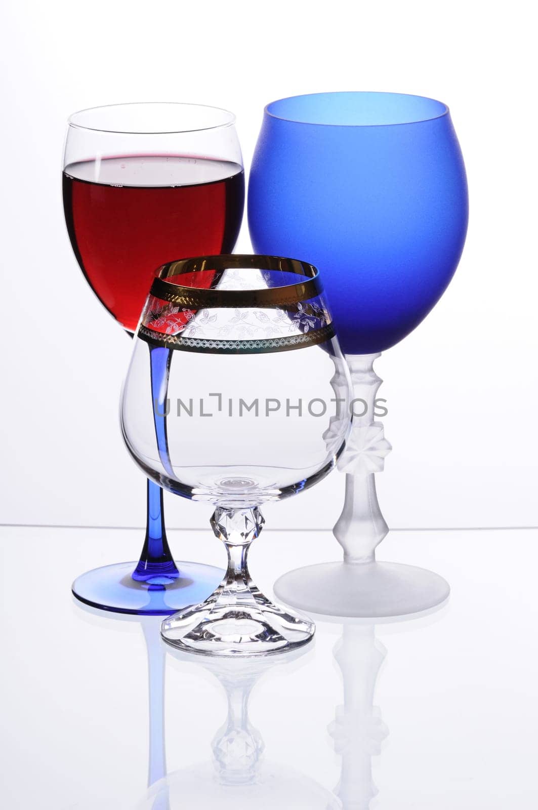 Three glasses