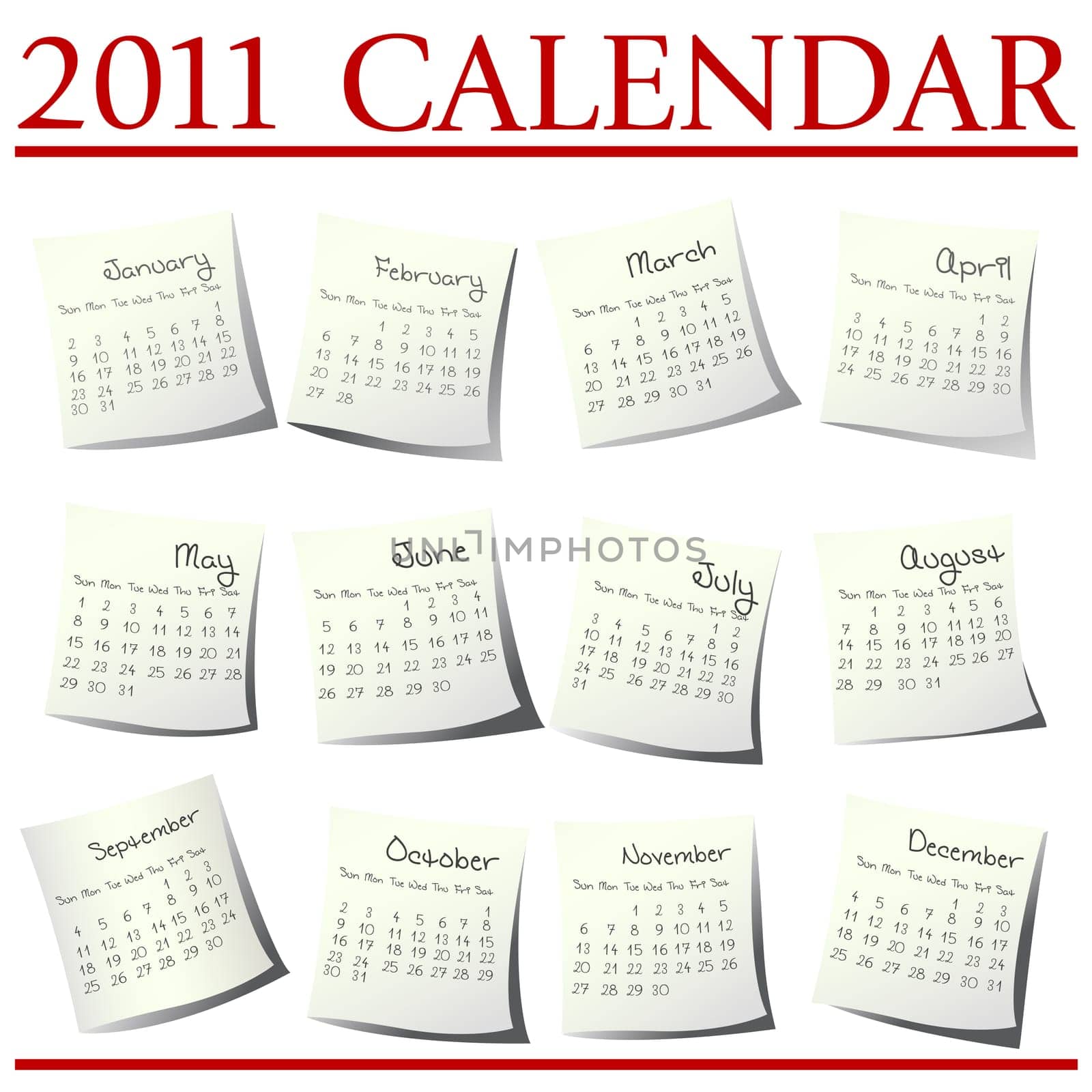 2011 Calendar