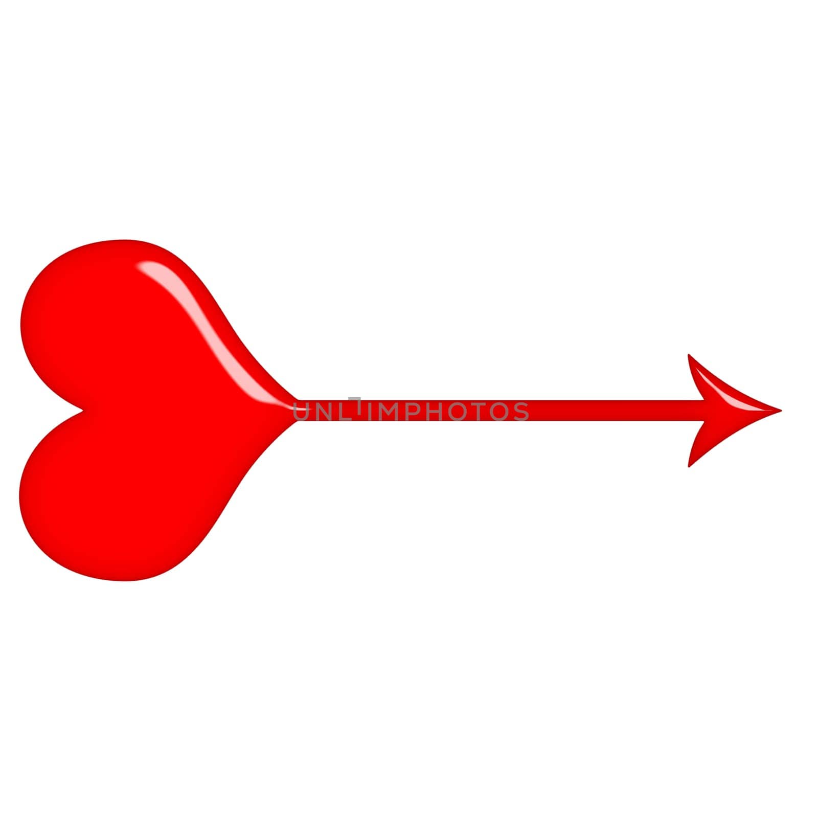 3D Love Arrow