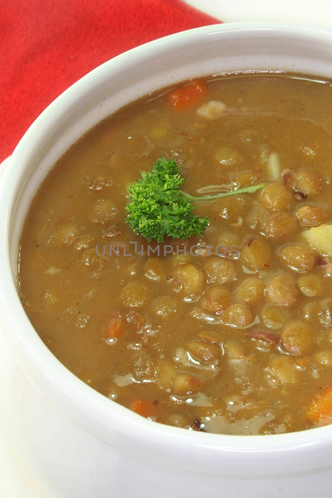 Lentil stew