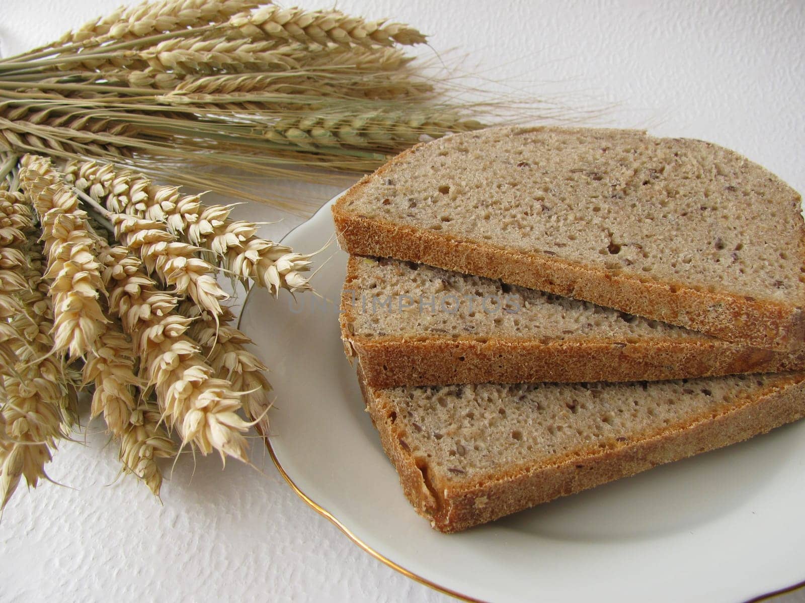 Homemade mixed bread