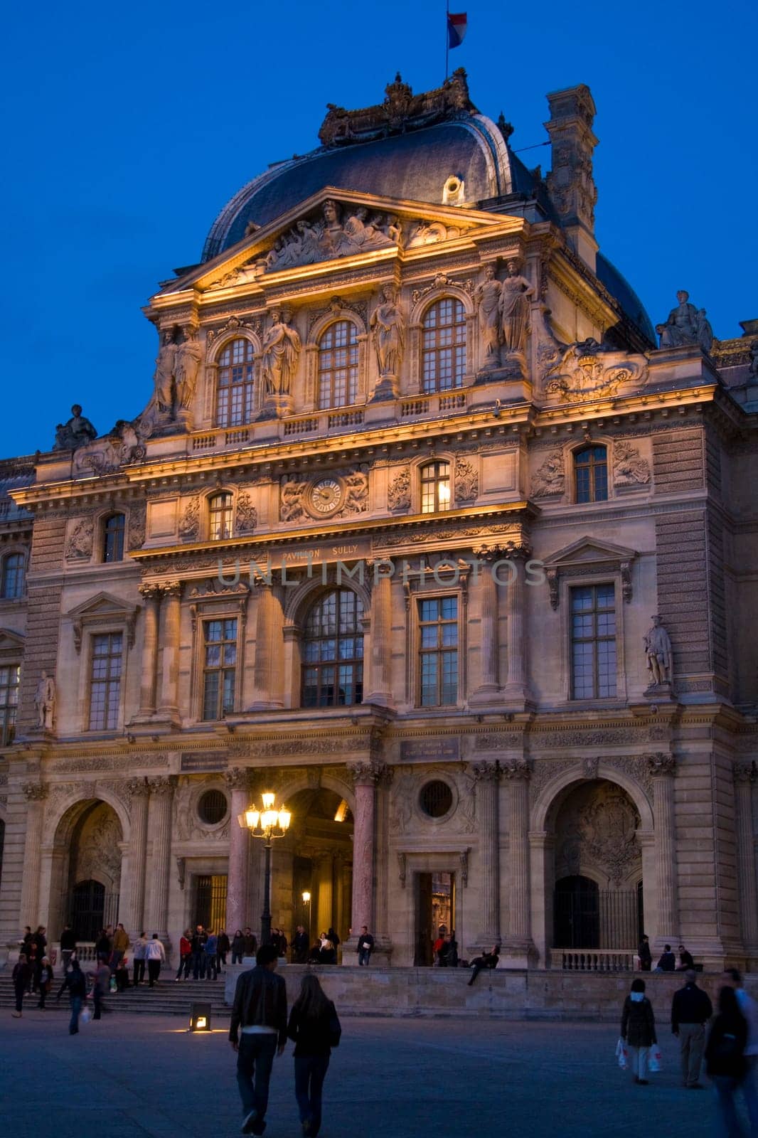 The Louvre Museum in Paris