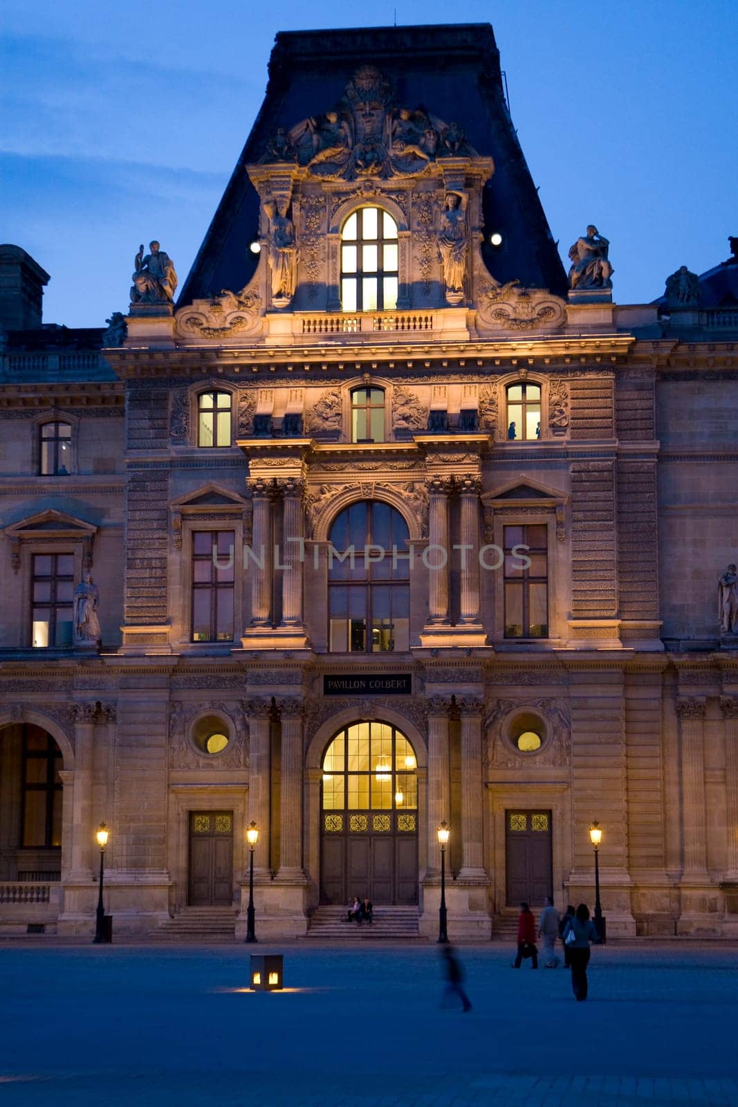 The Louvre Museum in Paris