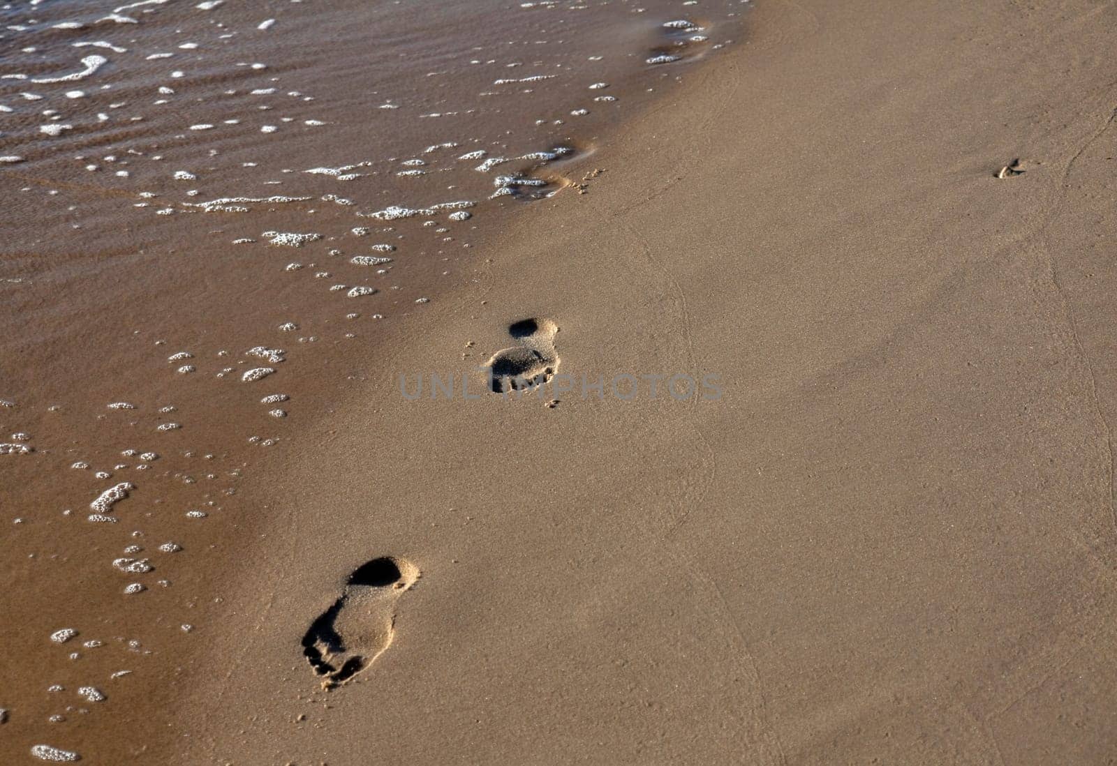 Footprints in the sand......