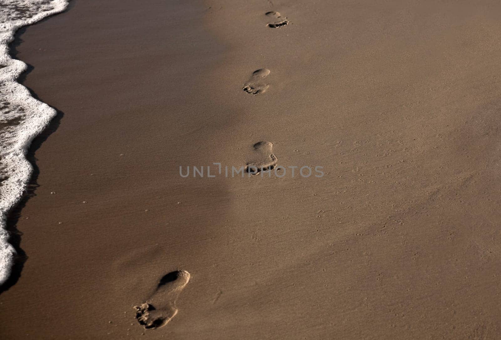 Footprints in the sand...