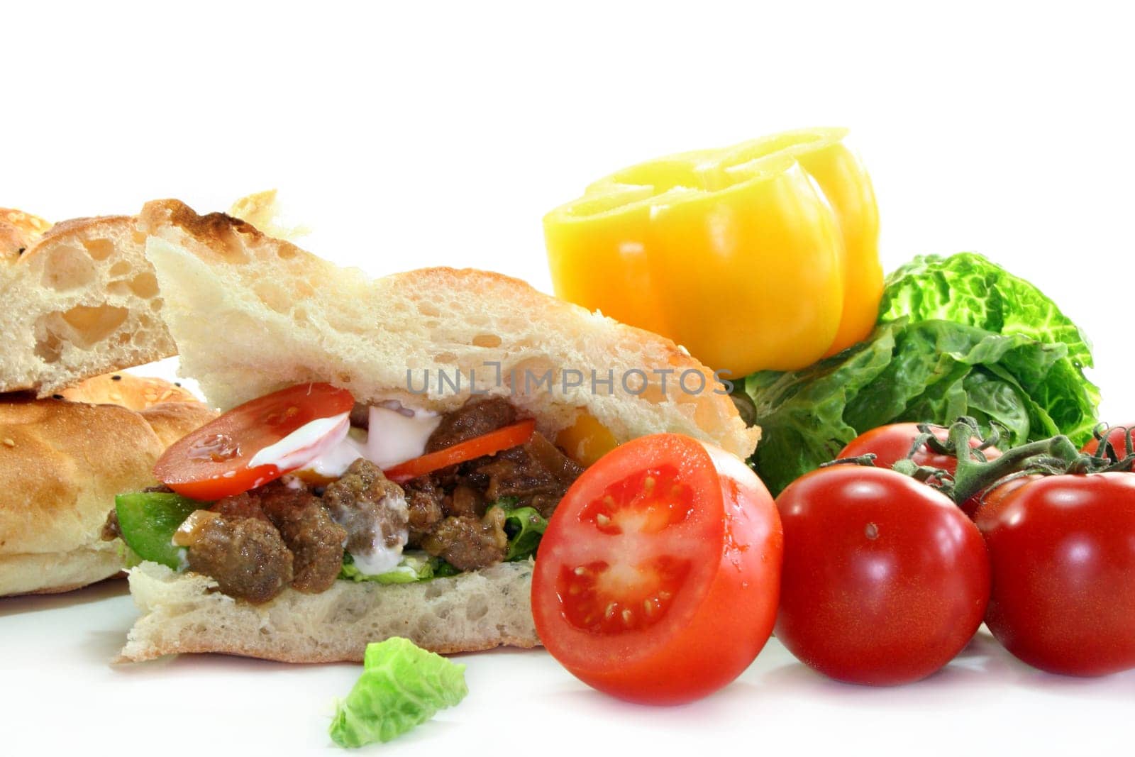 stuffed flatbread