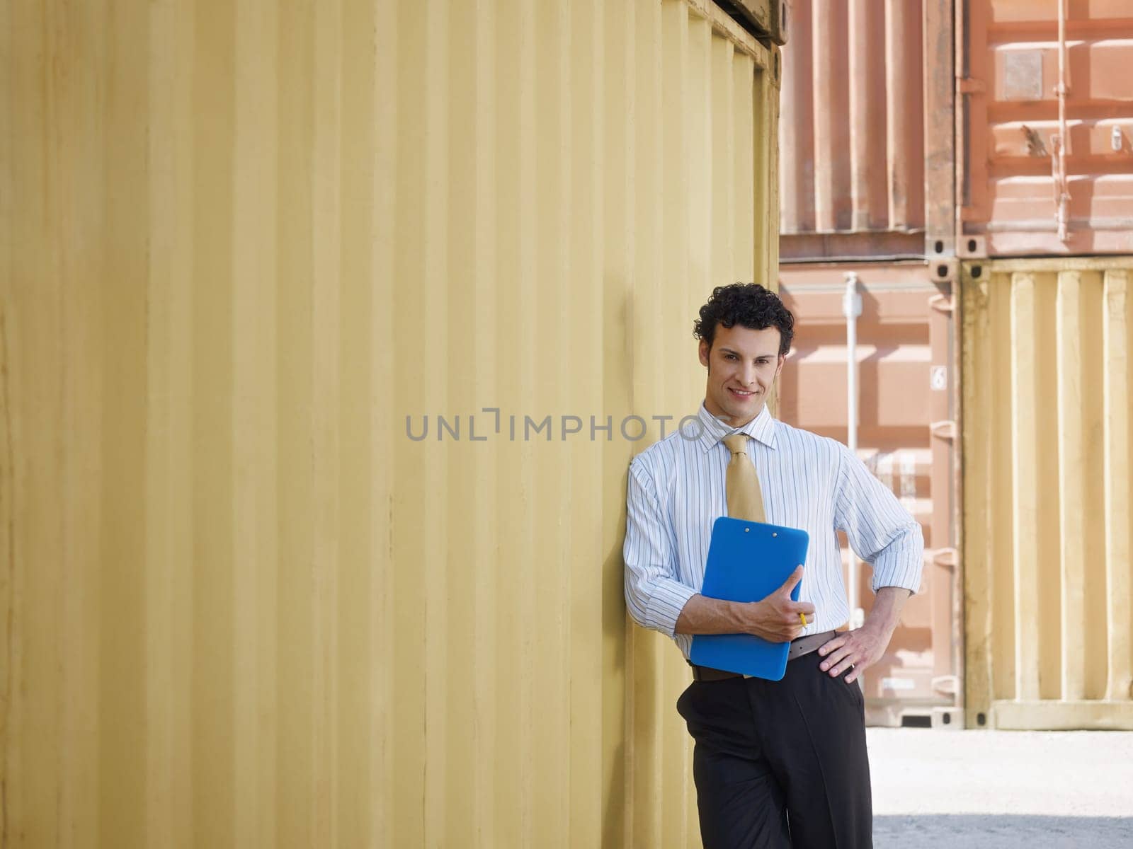 industrial worker in warehouse