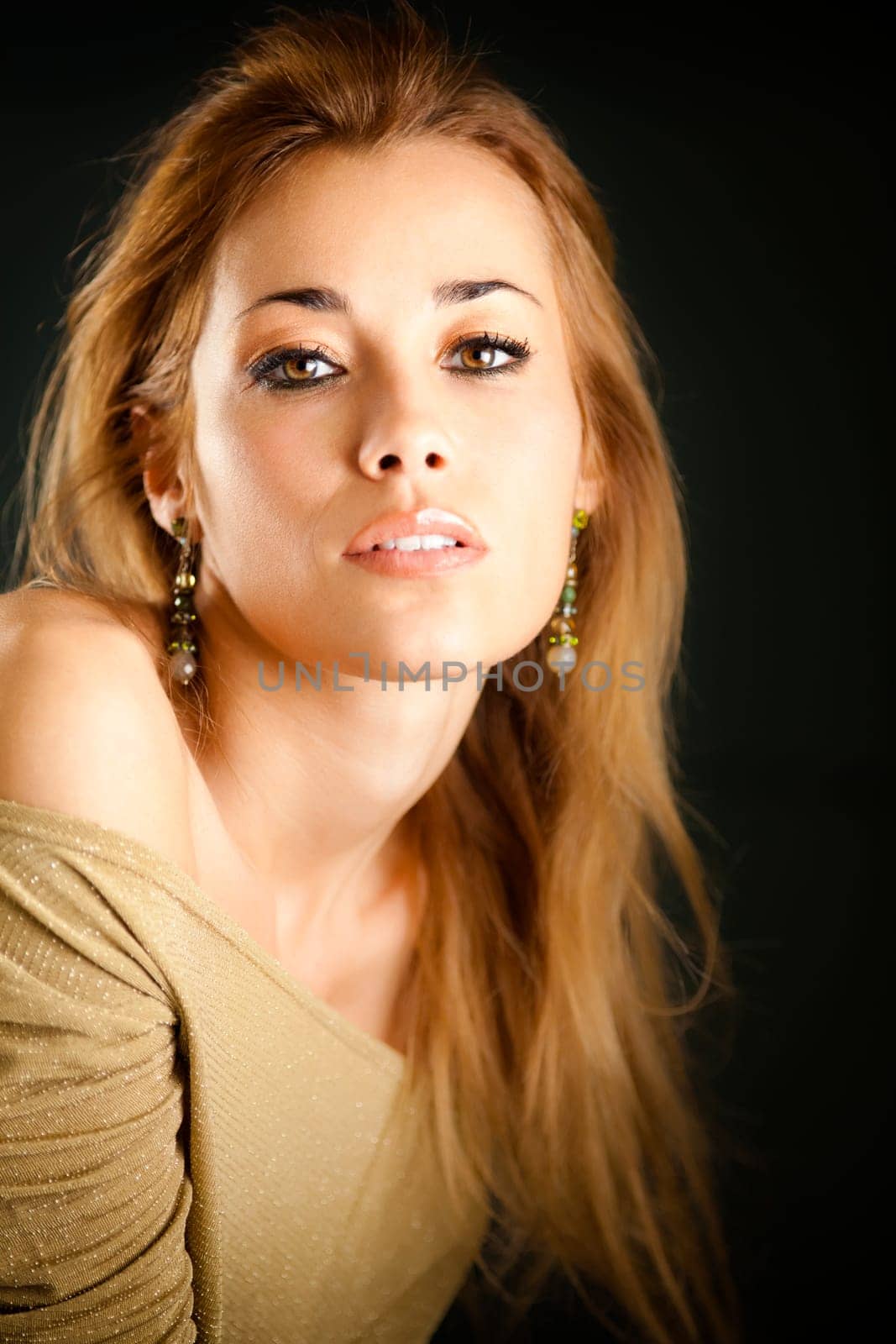 woman looking at camera and smiling