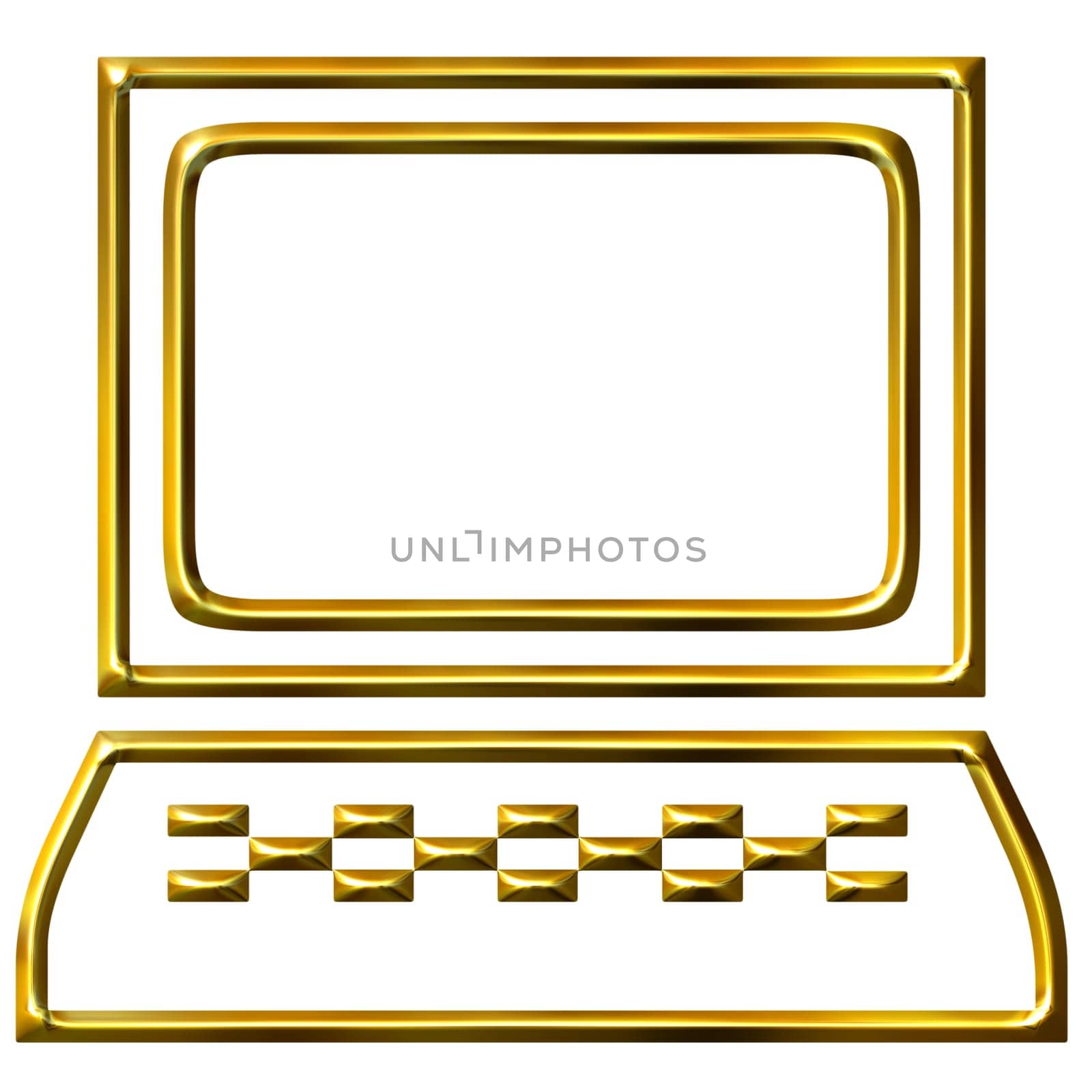 3D Golden Computer