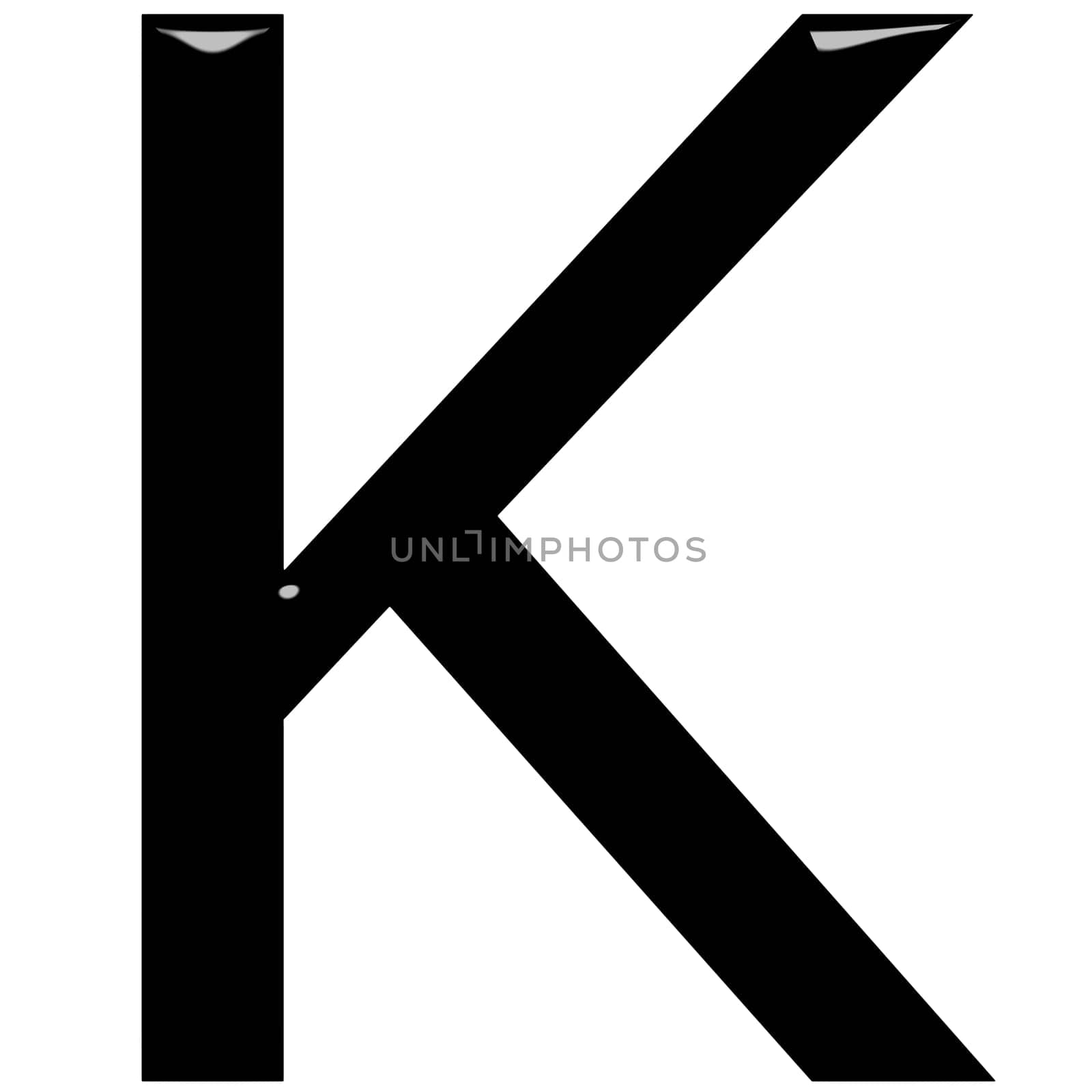 3D Letter K