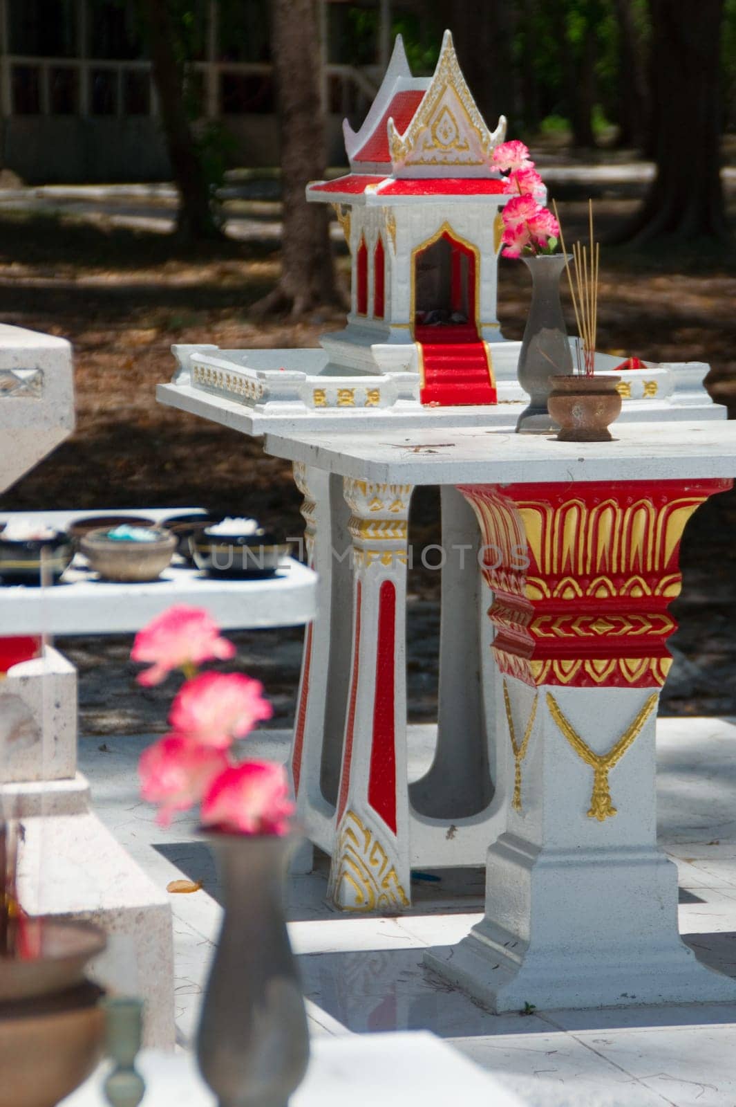 Shrine praying wat altar symbol Asia