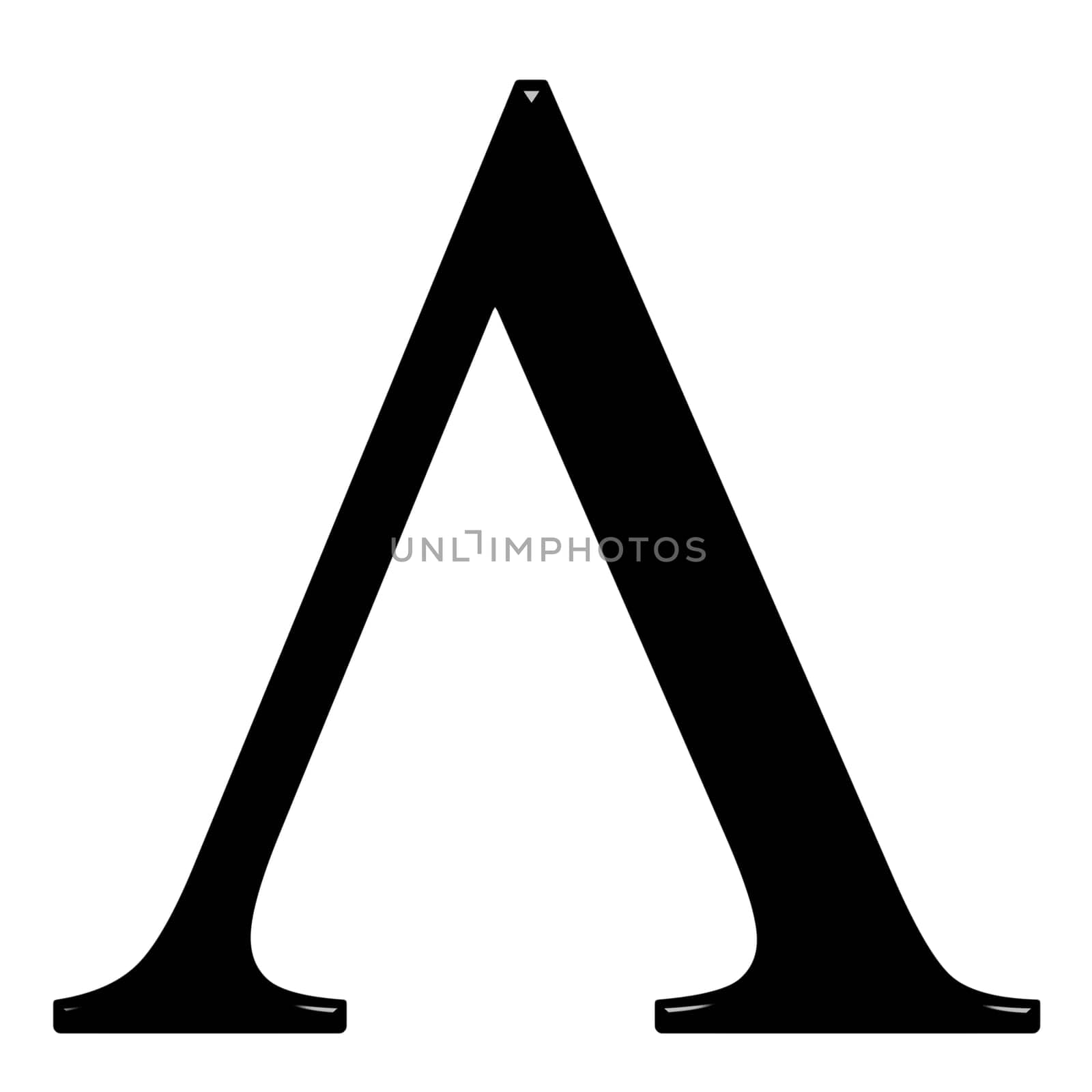 3D Greek Letter Lambda