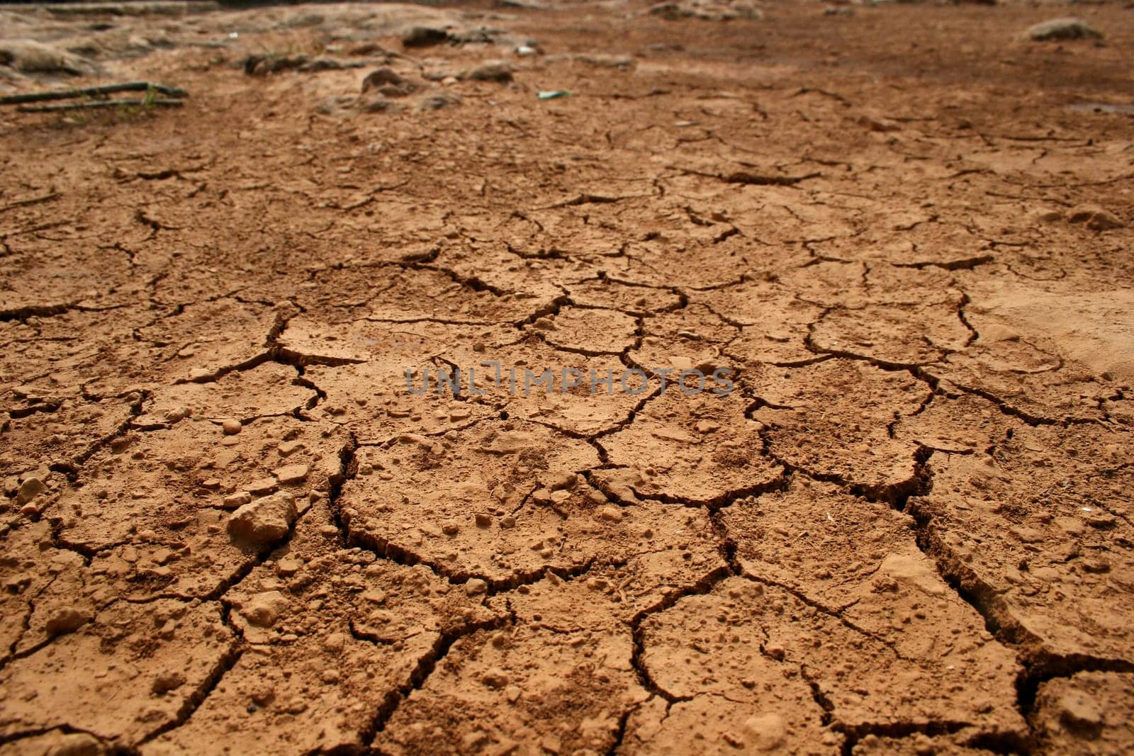 Parched soil