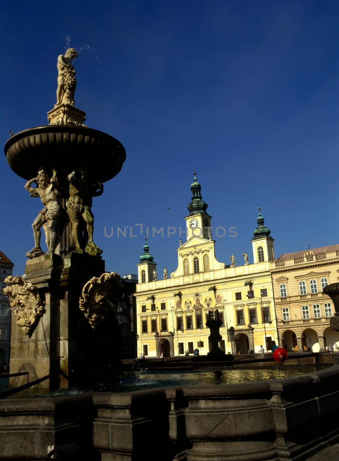 Main Square in Czech Town