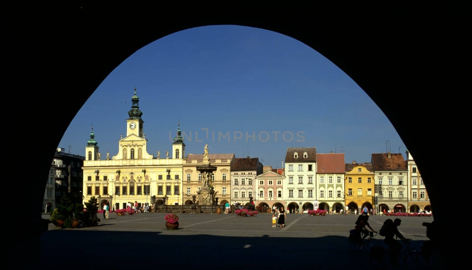 Main Square in Czech Town