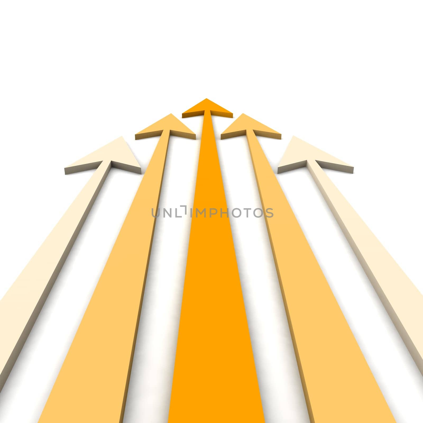 Orange arrows