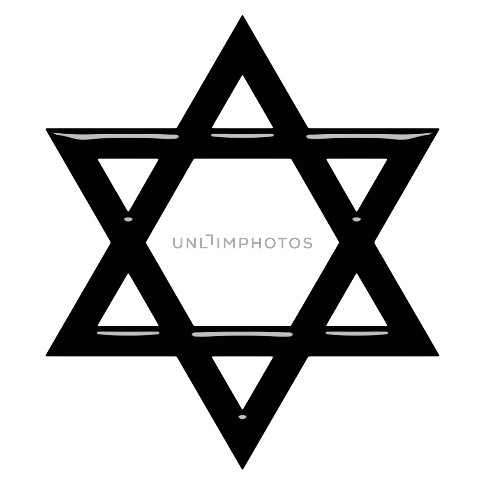 3D Star of David