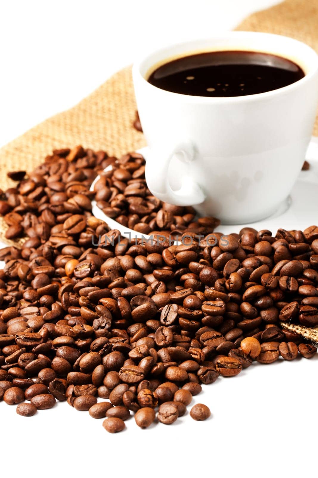 Coffee Beans with Coffee Jute HG