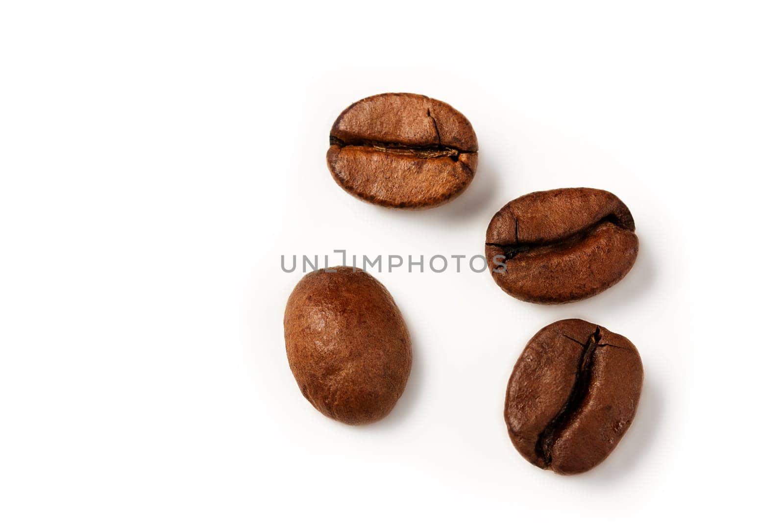 Coffee beans in a circle