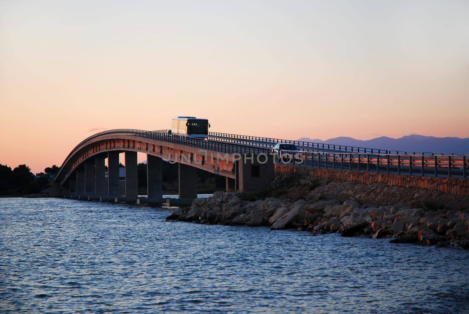 Bridge in the evening