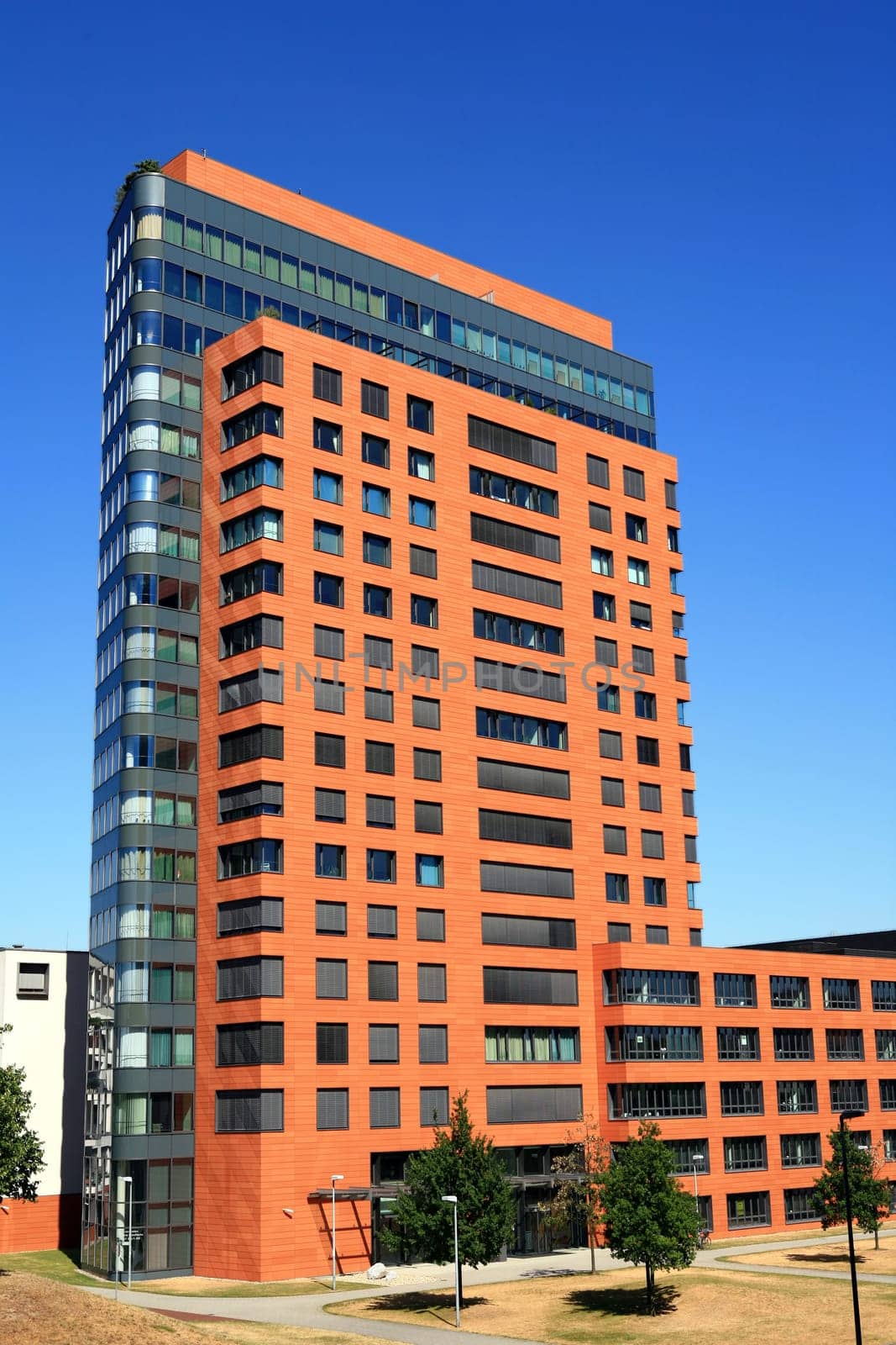 modern office architecture in the Media Harbour
