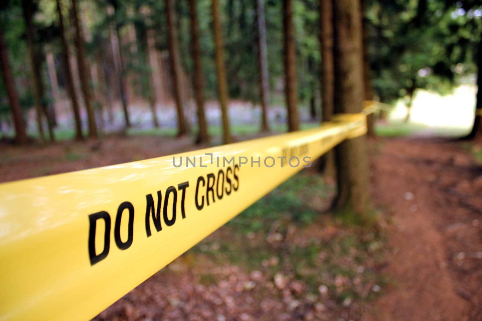 Do not cross the line