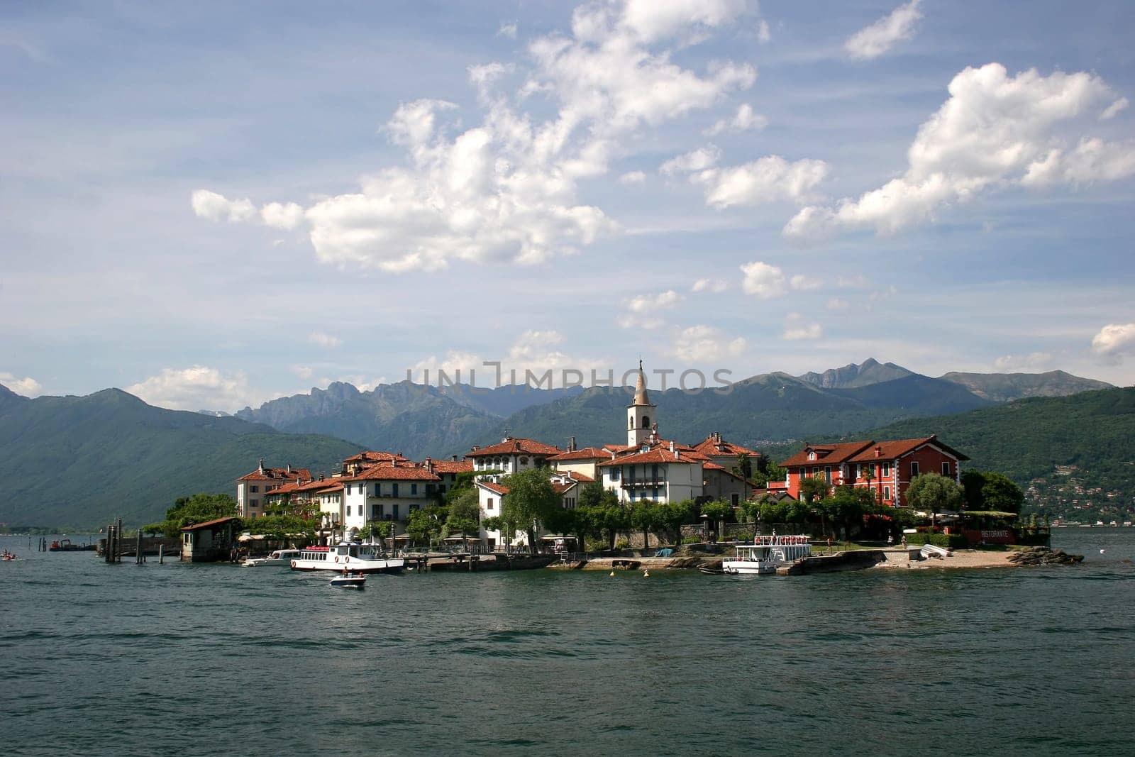 Lake Maggiore with Isola Superiore