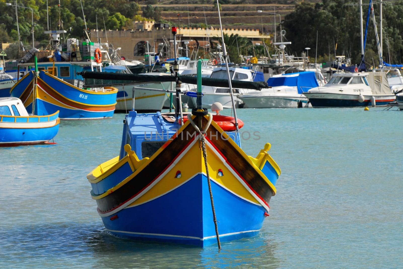The Colorful Fishing Boat