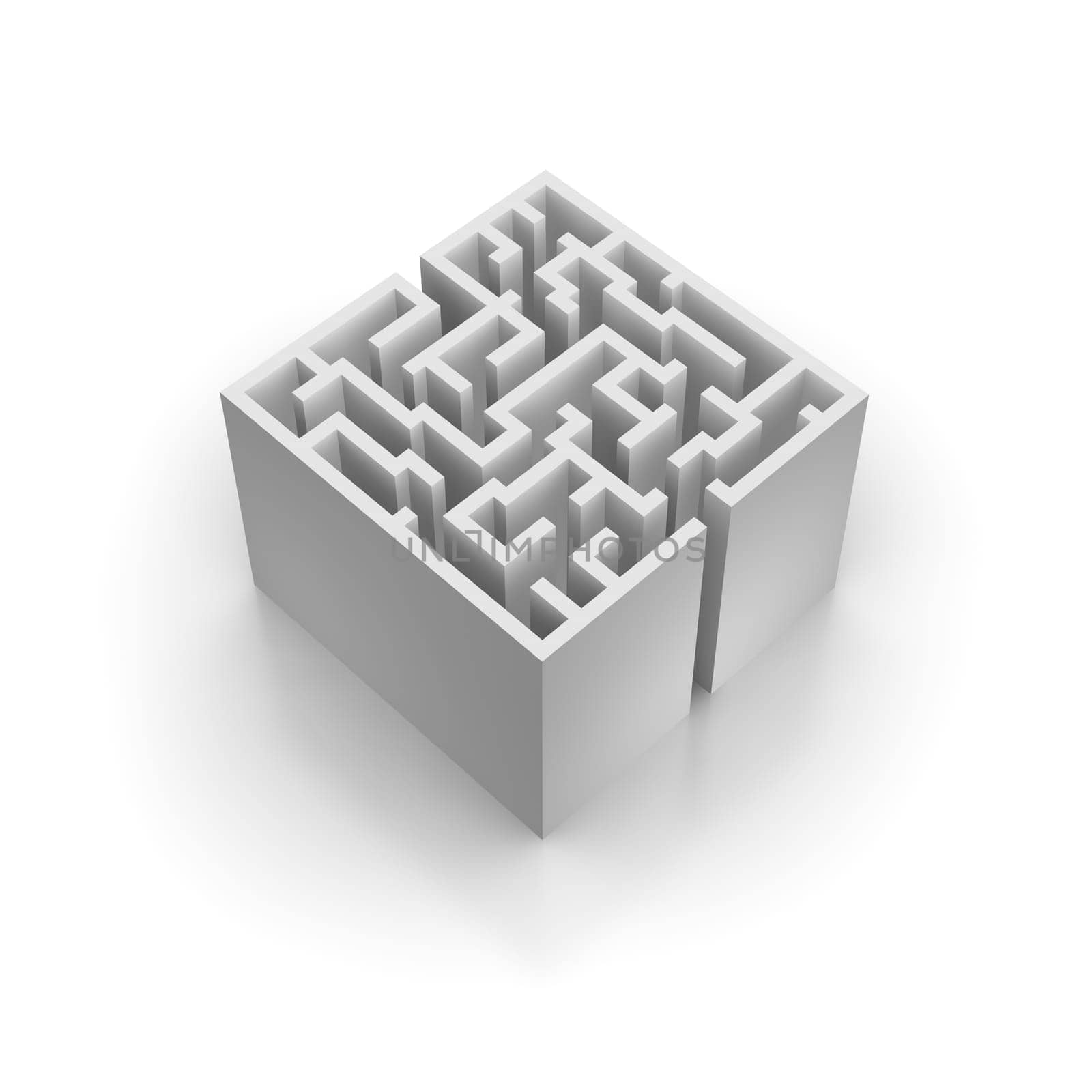 Isolated labyrinth