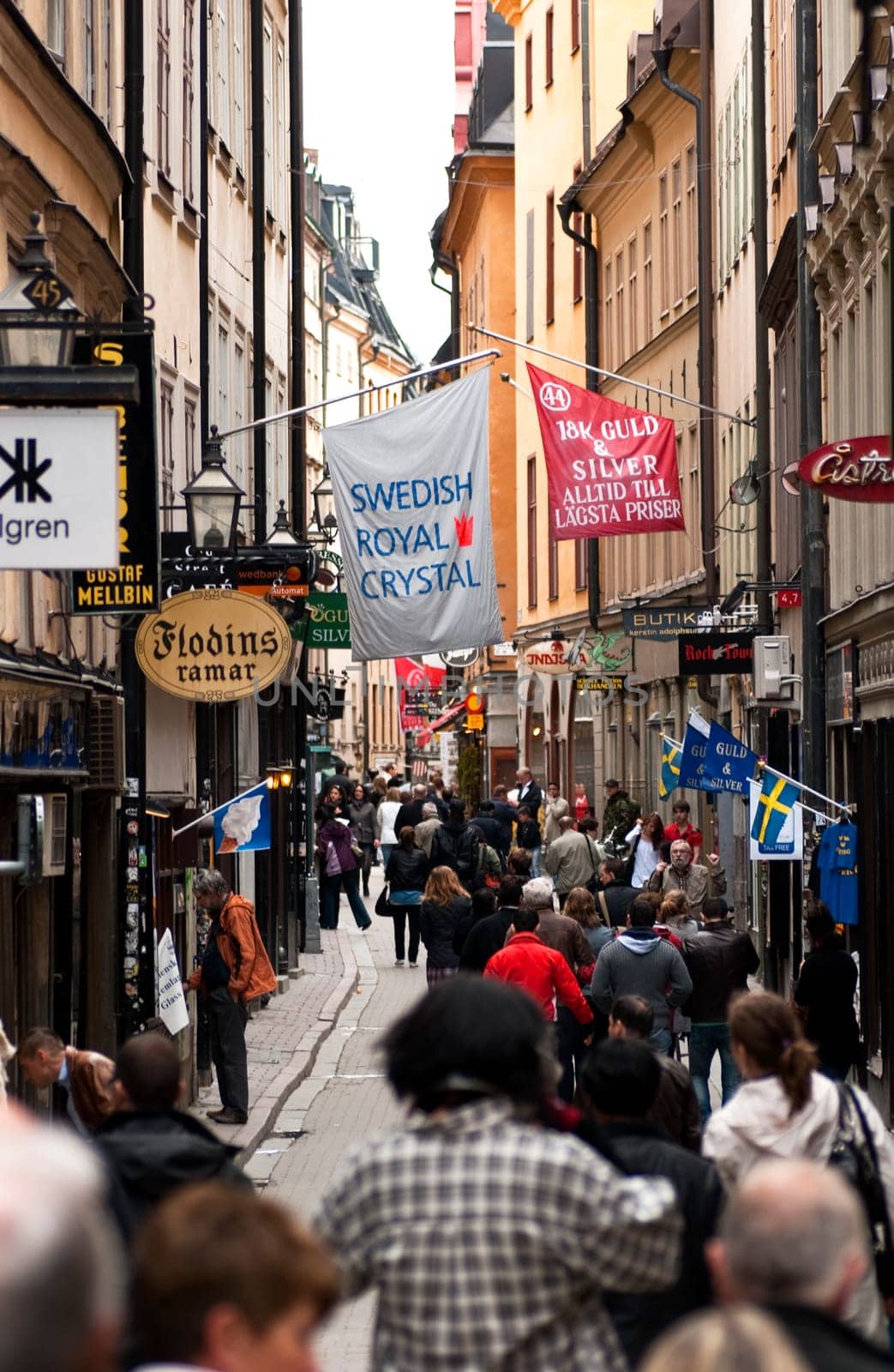 Tourists in Stockholm