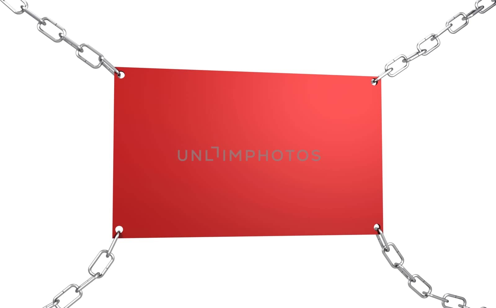 Empty red board