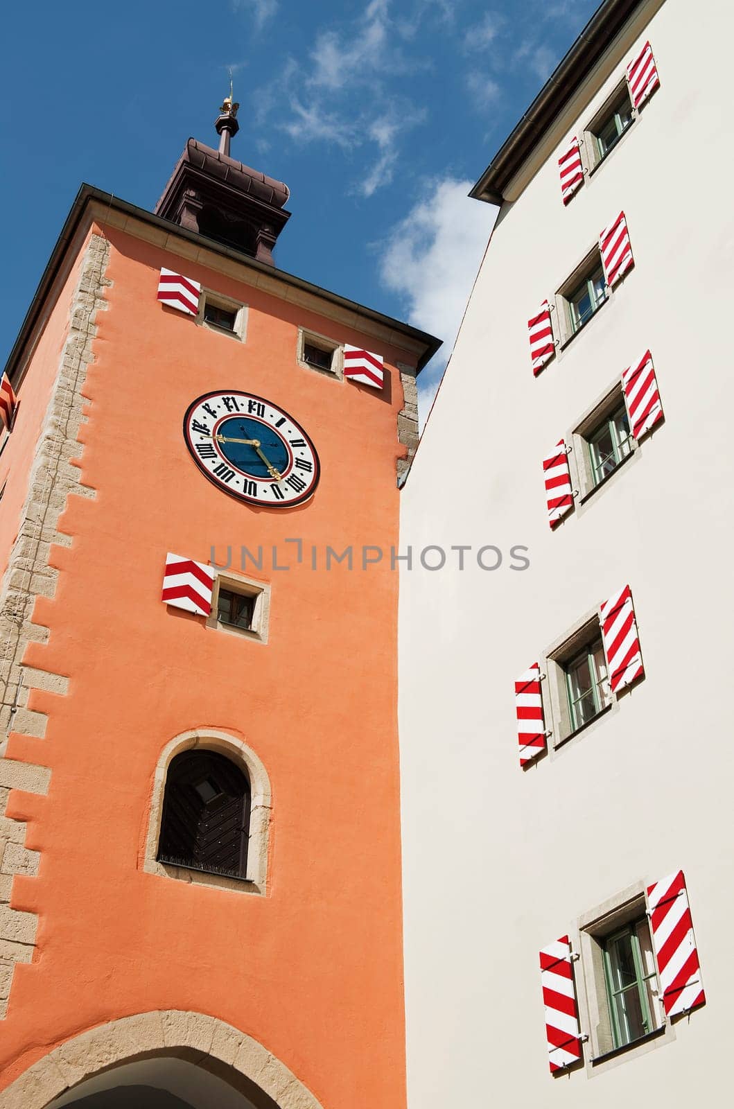 The Bridge Tower in Regensburg