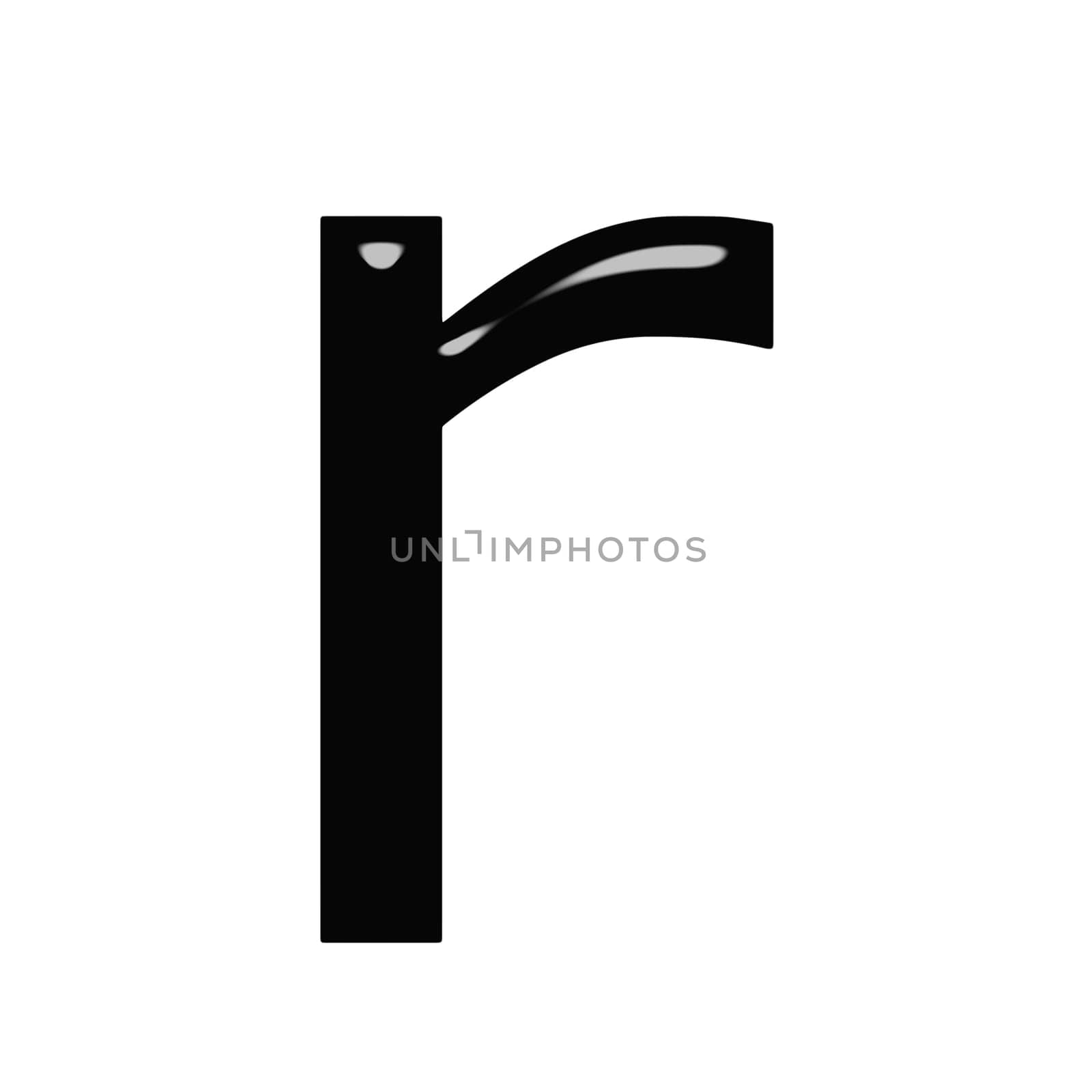 3d letter r
