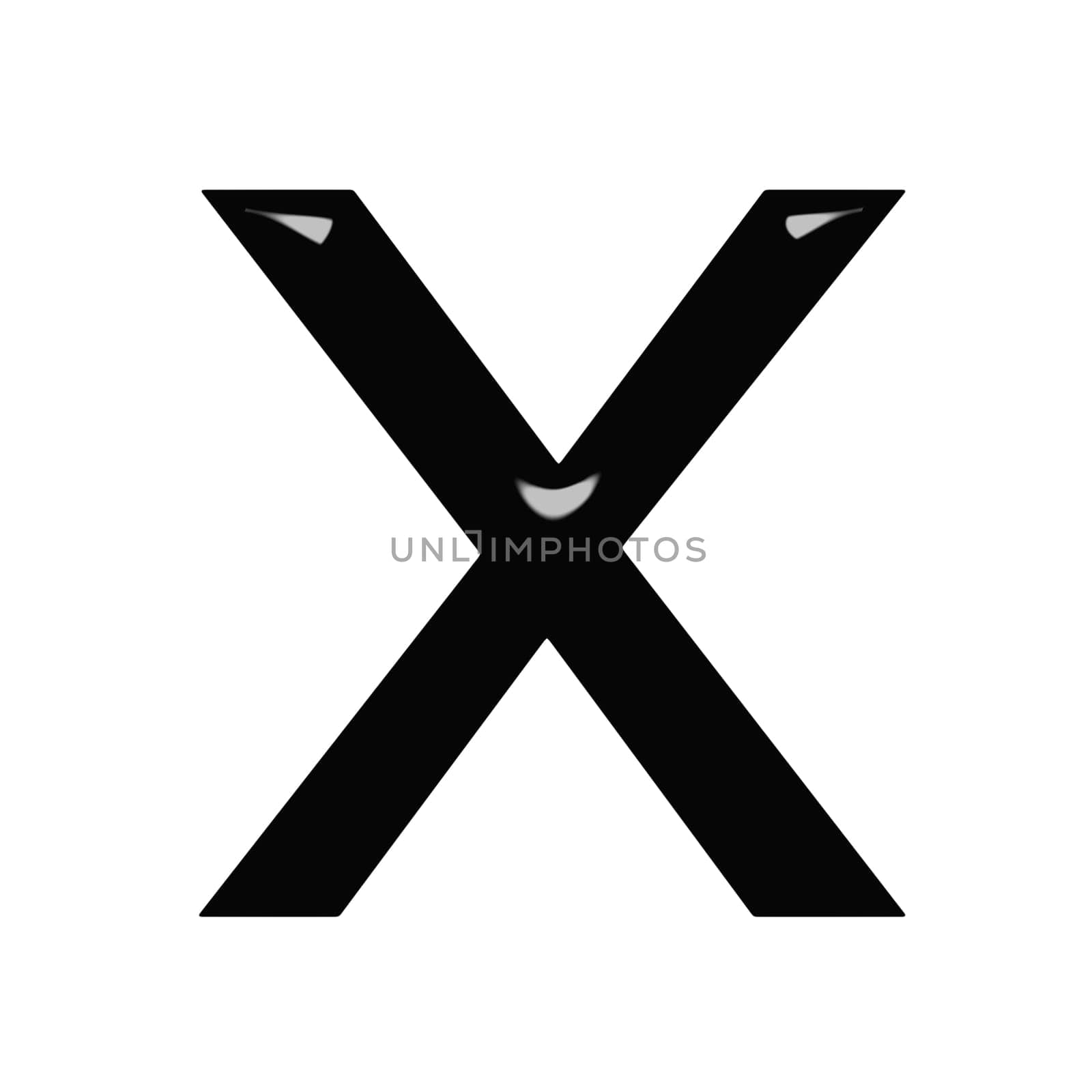 3d letter x