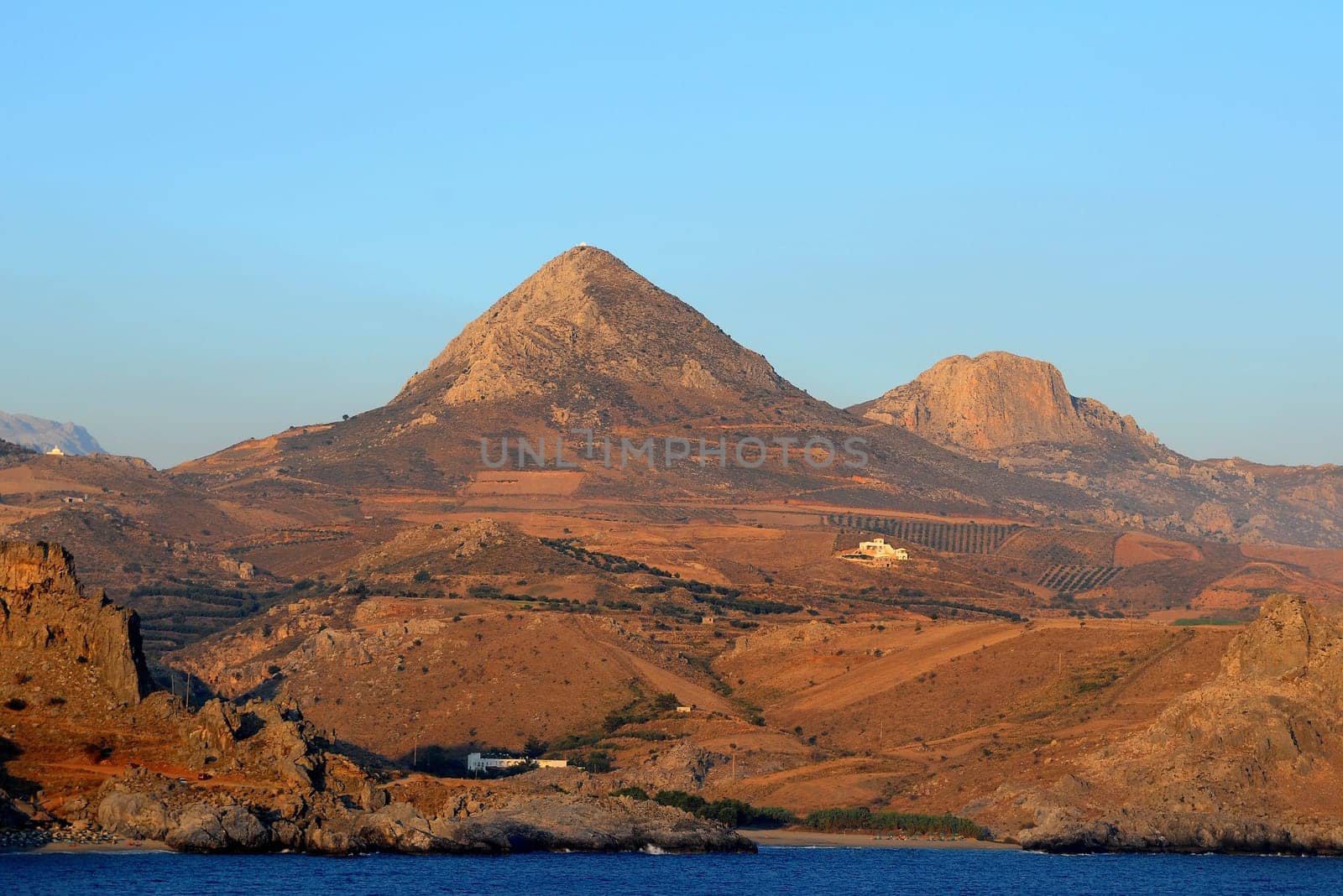 Coast near Damnoni in Crete