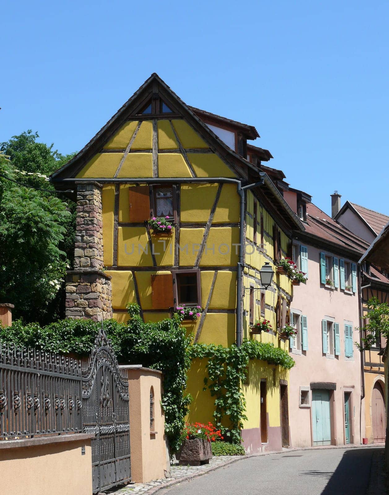 Half-timbered house in Turckheim