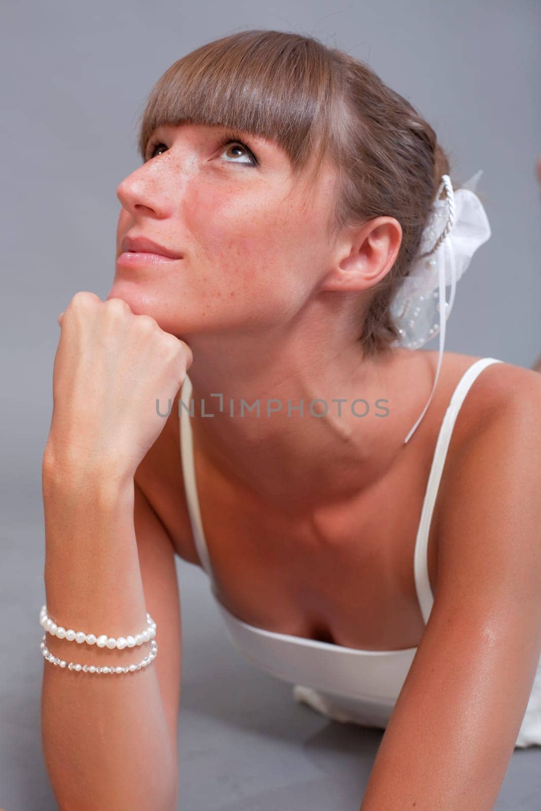 happy bride