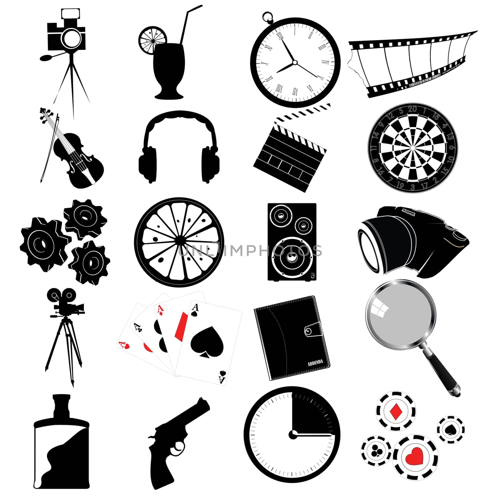 Various web icons