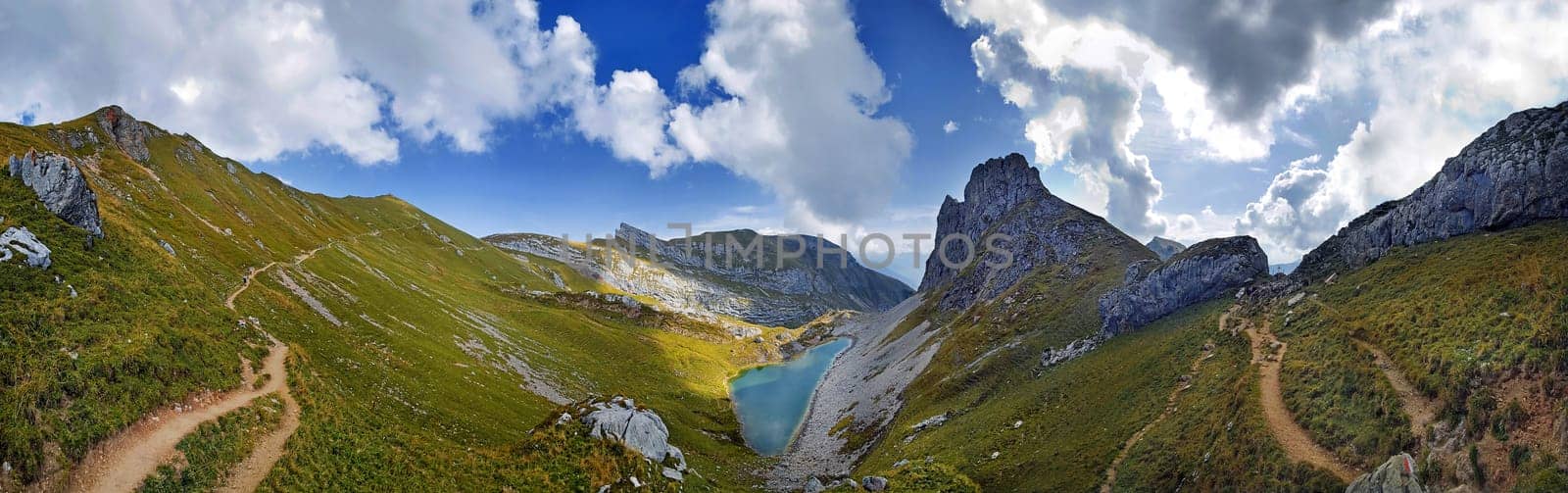 Grubascharte in Rofan Mountains