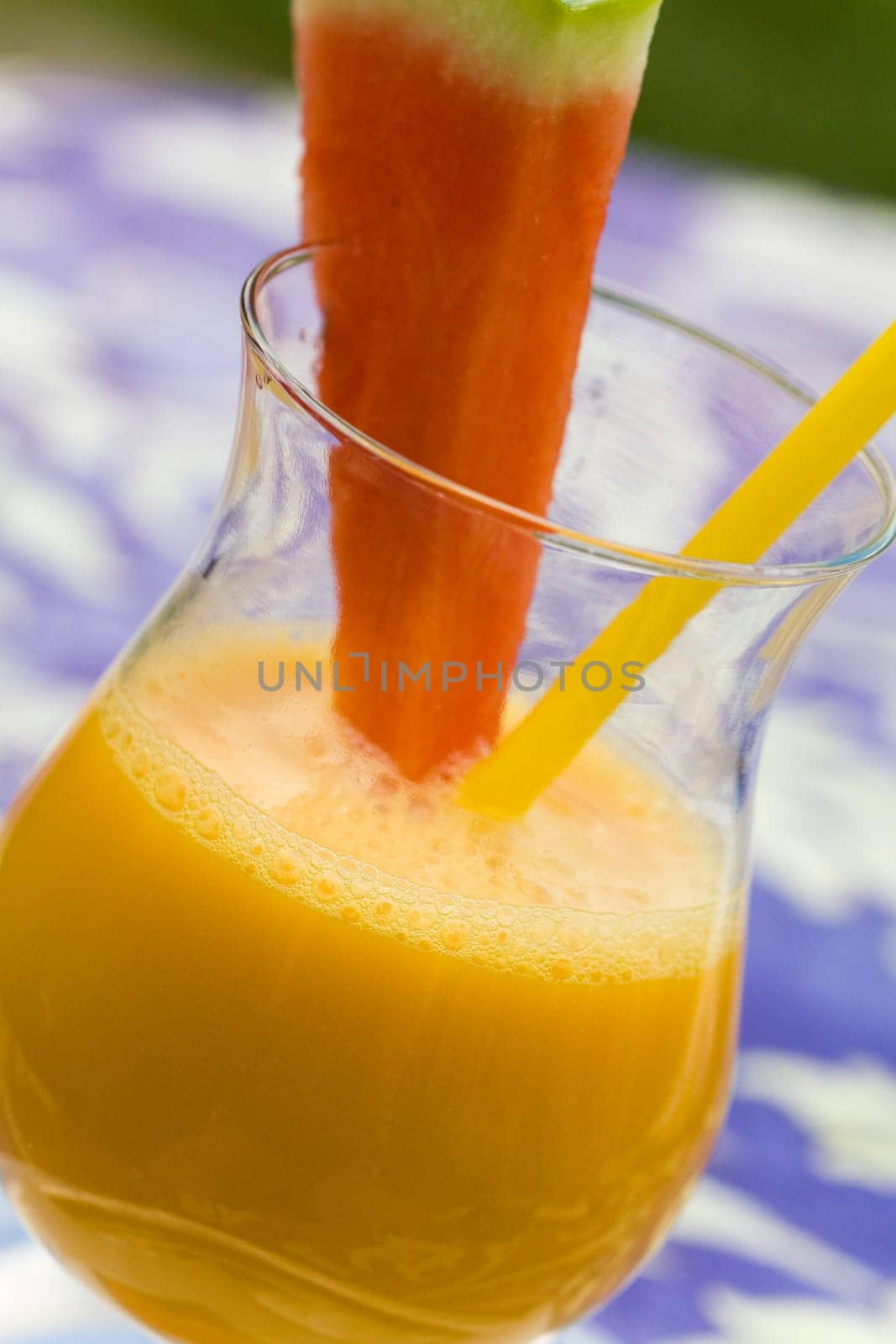 Mango cocktail with rum