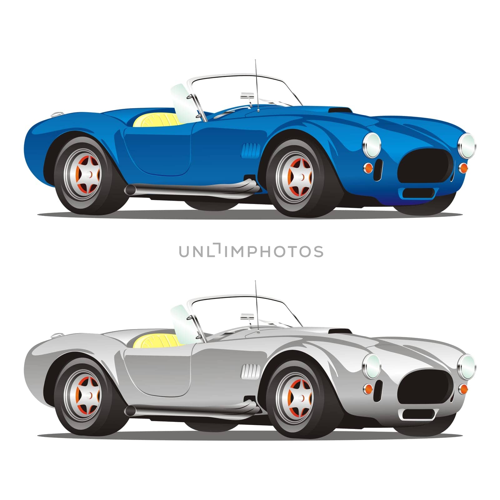 isolated cars