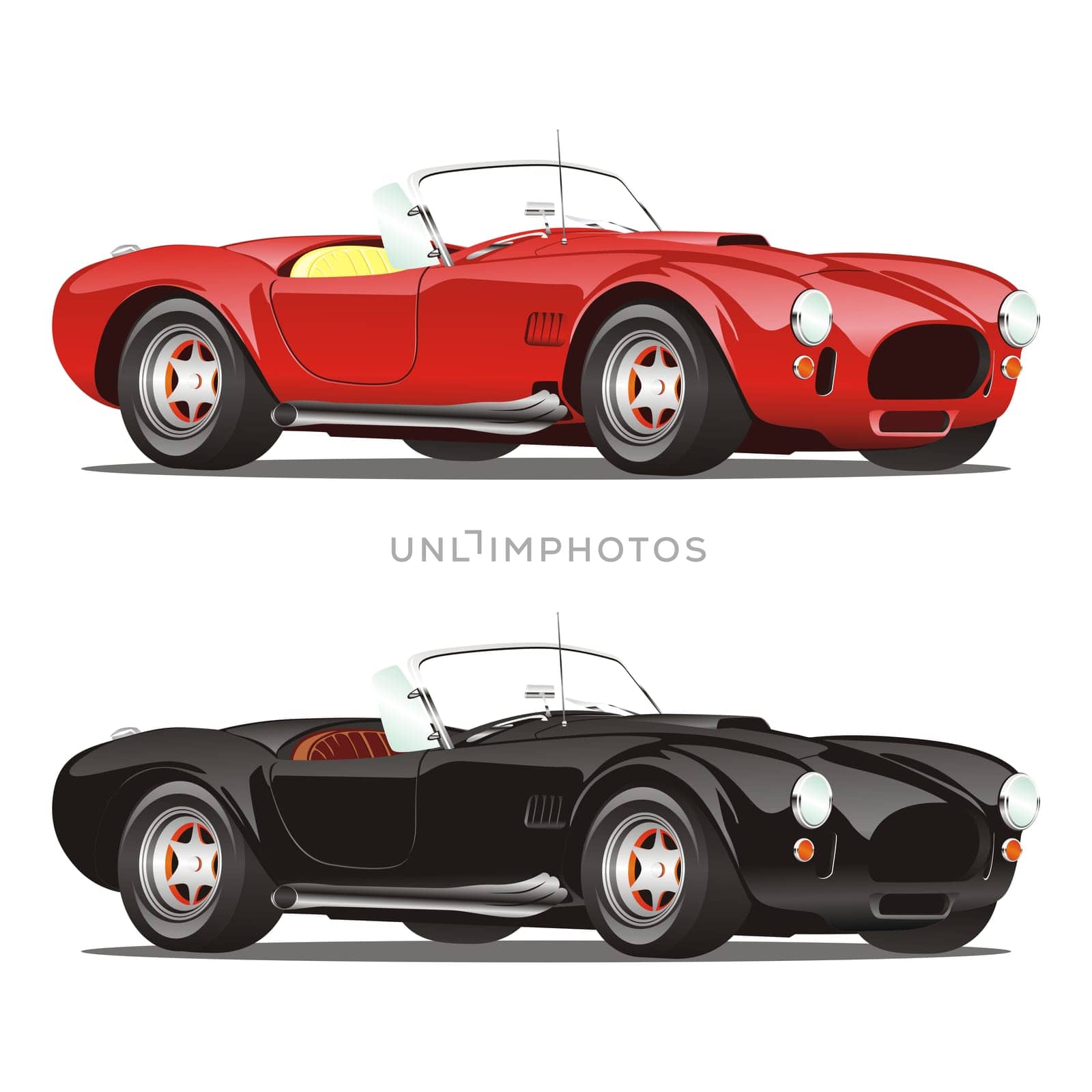 isolated cars