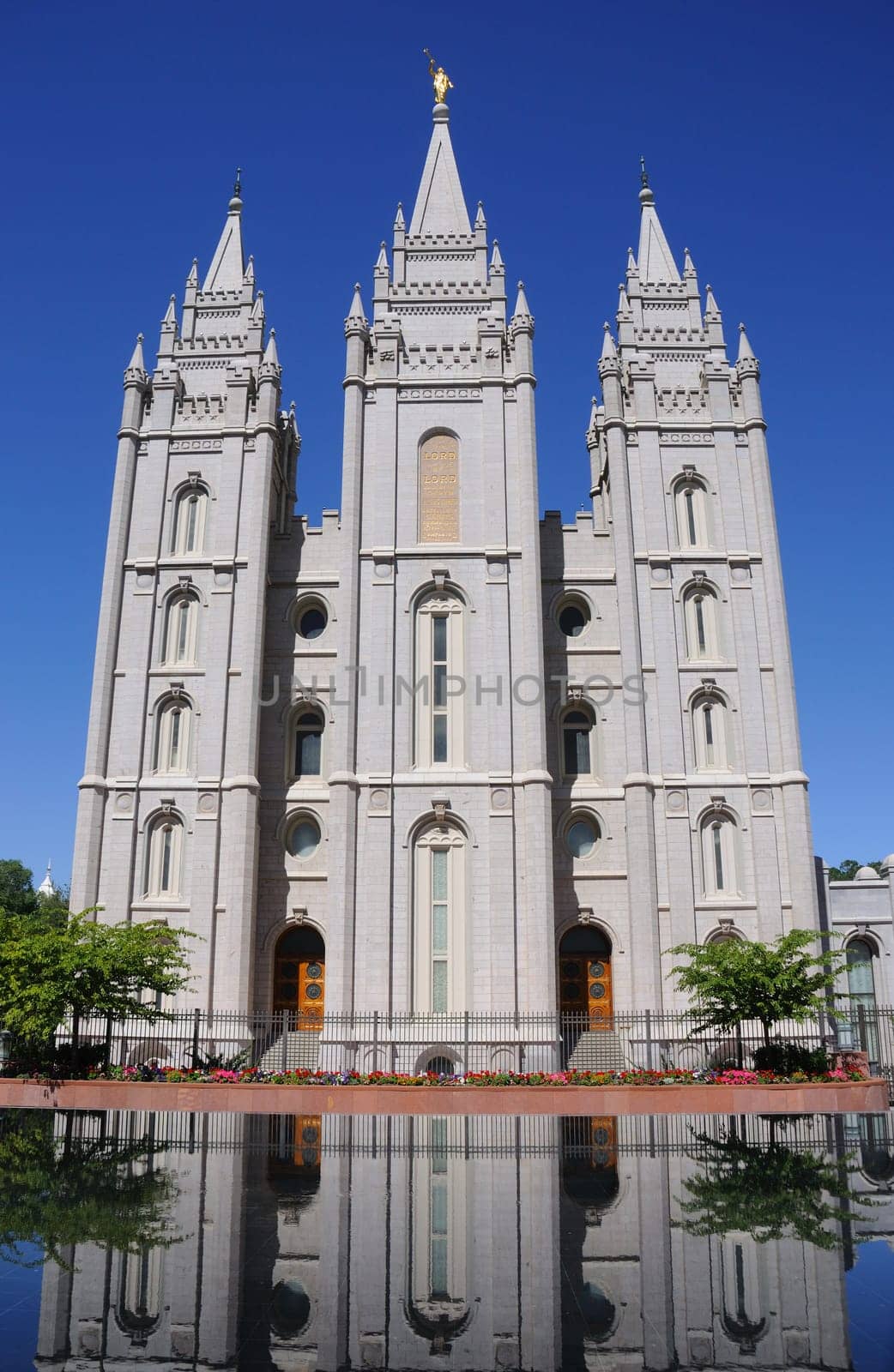 LDS Mormon Temple In Salt Lake City