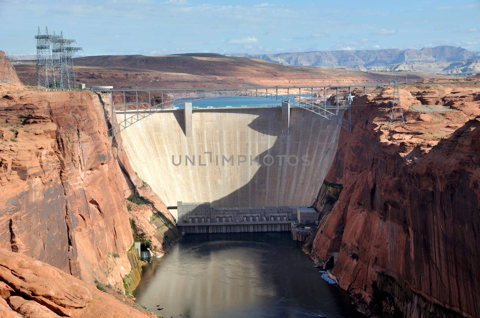 Glen Canyon Dam on the Colorado River