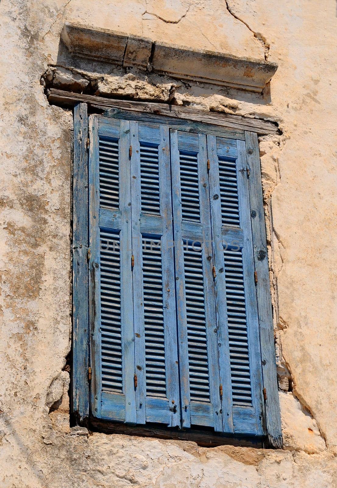 old shutters in Crete