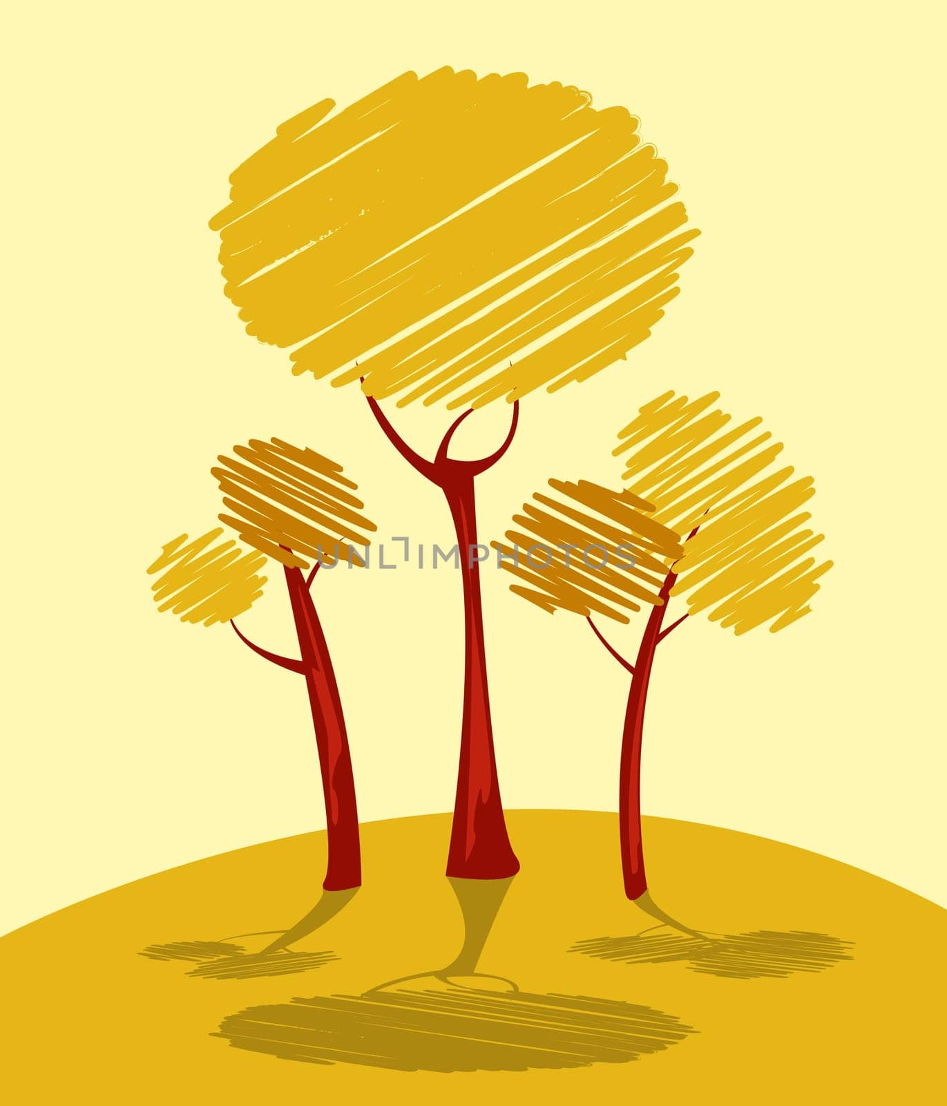 Autumn trees