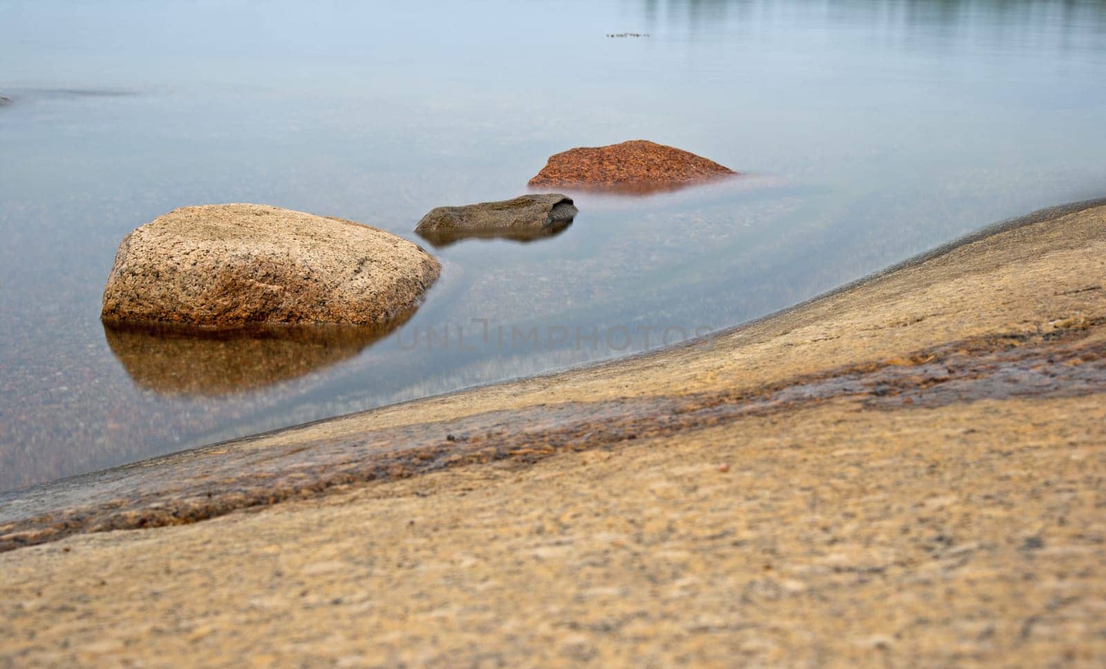 Stones in the water